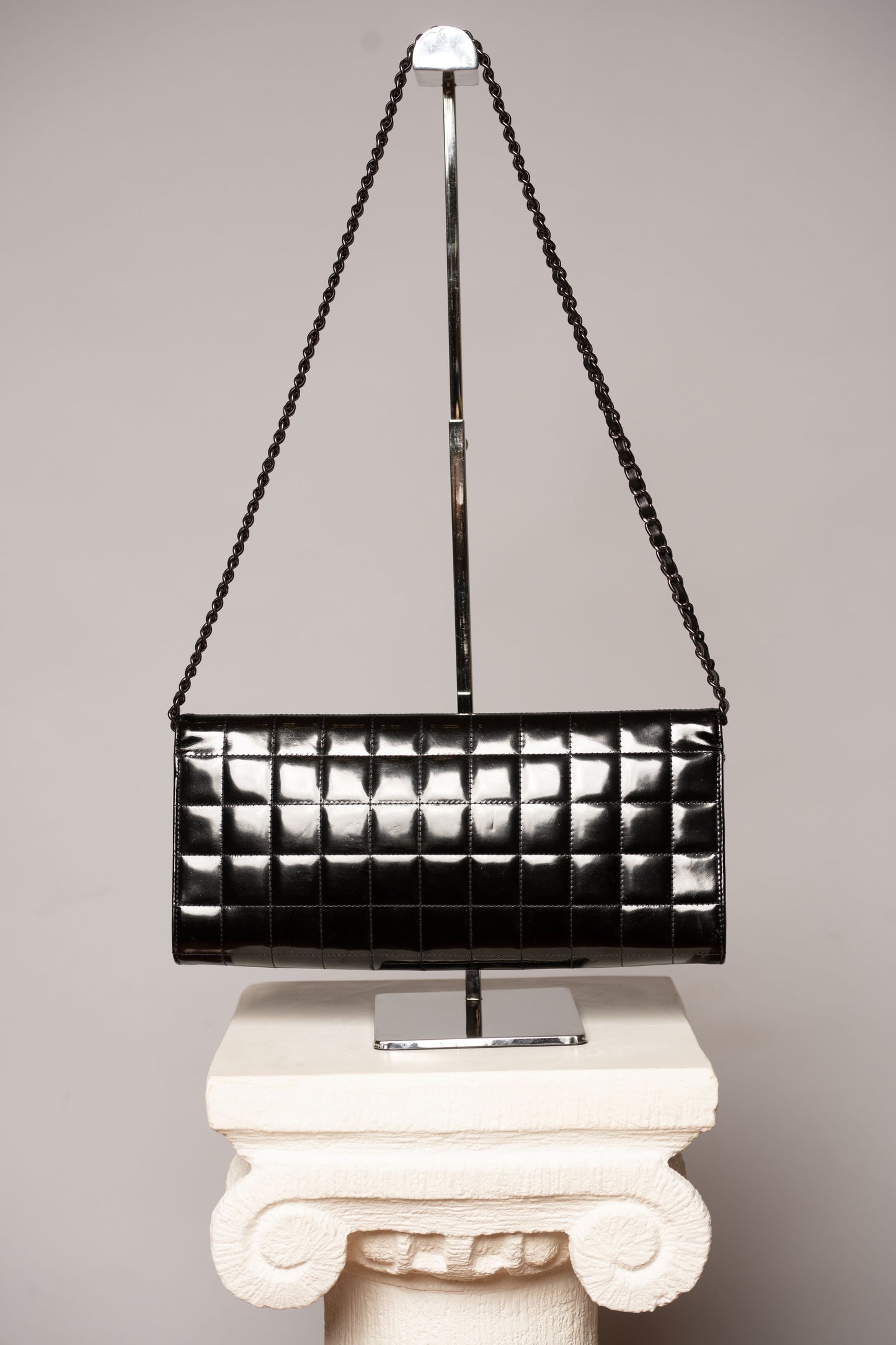 Extremely Rare CHANEL Chocolate Bar Clutch