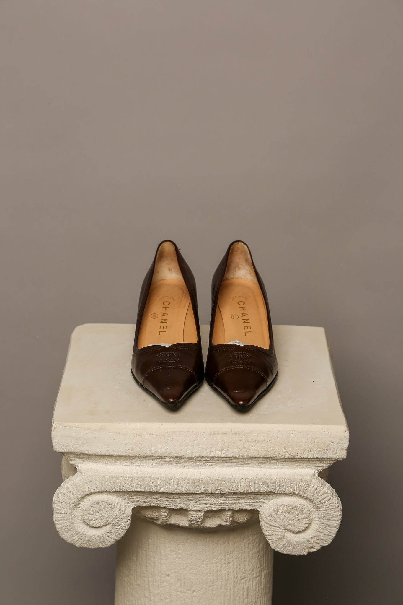 Rare Brown CHANEL Heels