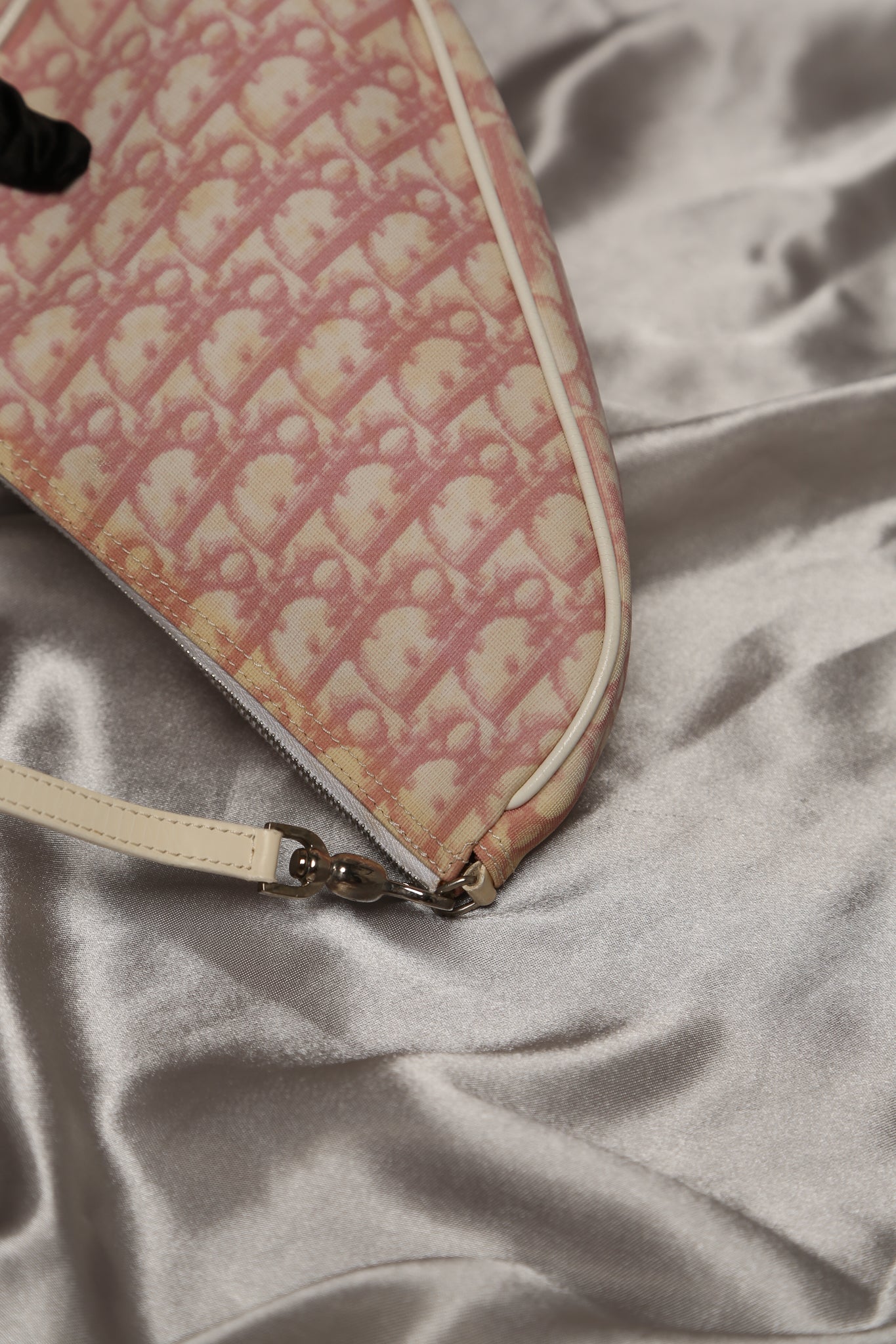 CHRISTIAN DIOR Pink Trotter Saddle Pochette