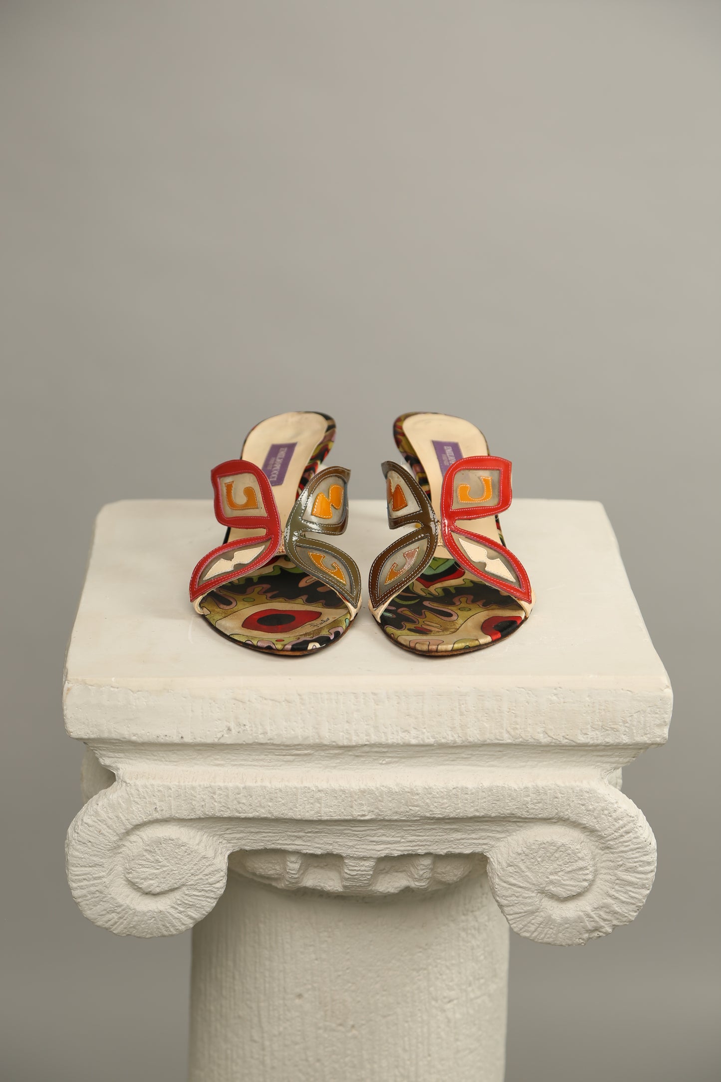Rare EMILIO PUCCI Butterfly Sandals