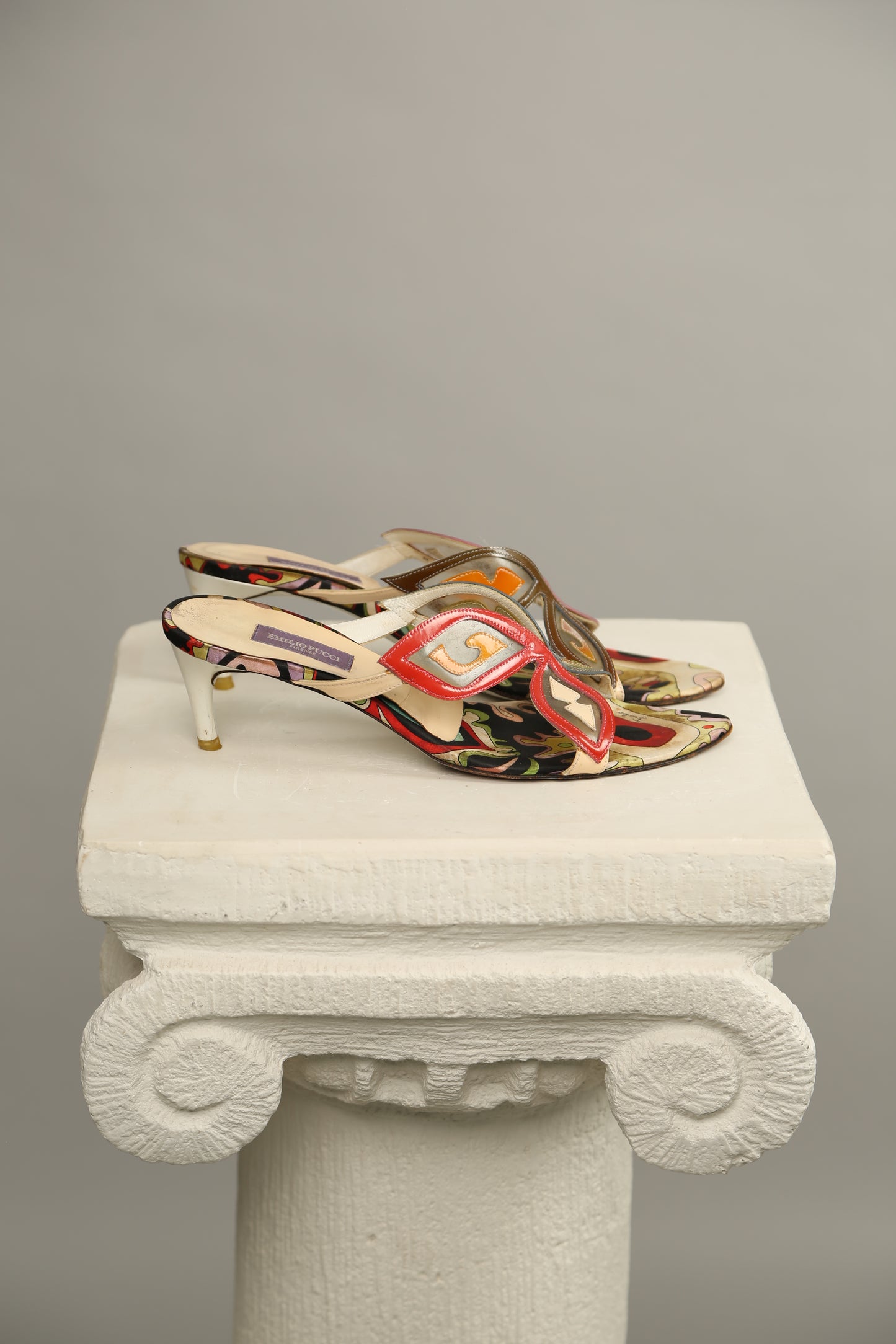 Rare EMILIO PUCCI Butterfly Sandals