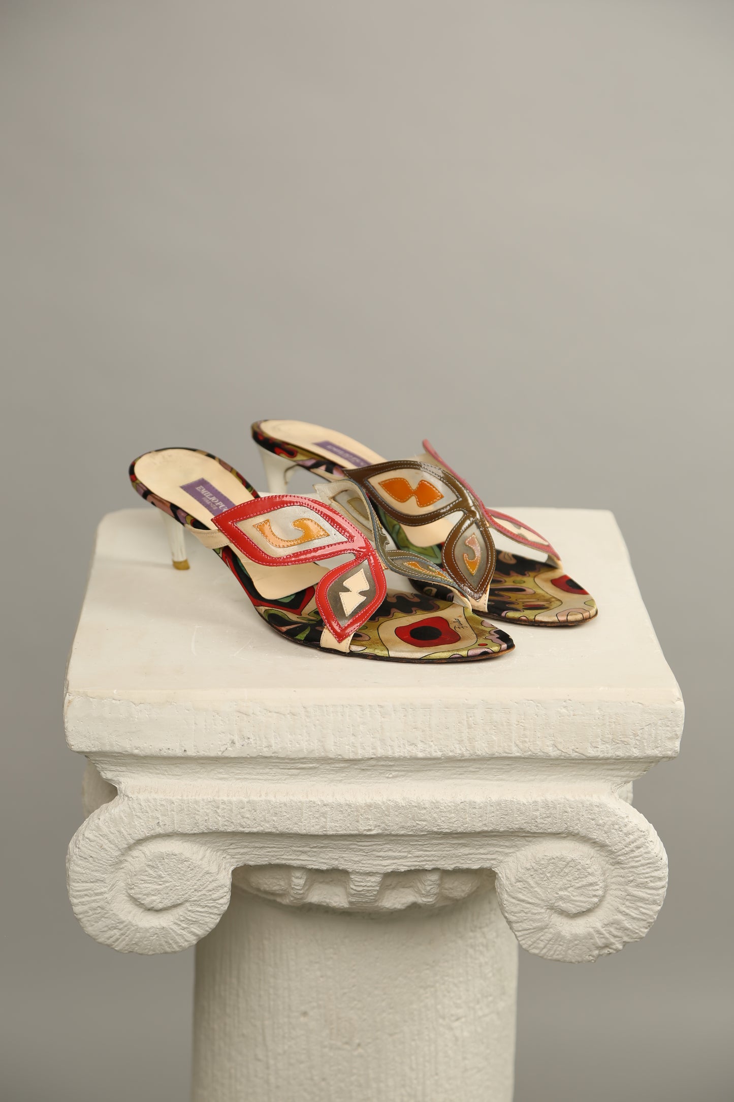 Rare EMILIO PUCCI Butterfly Sandals