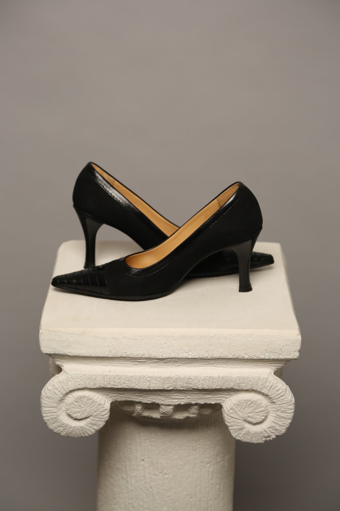 CHANEL Suede Heels