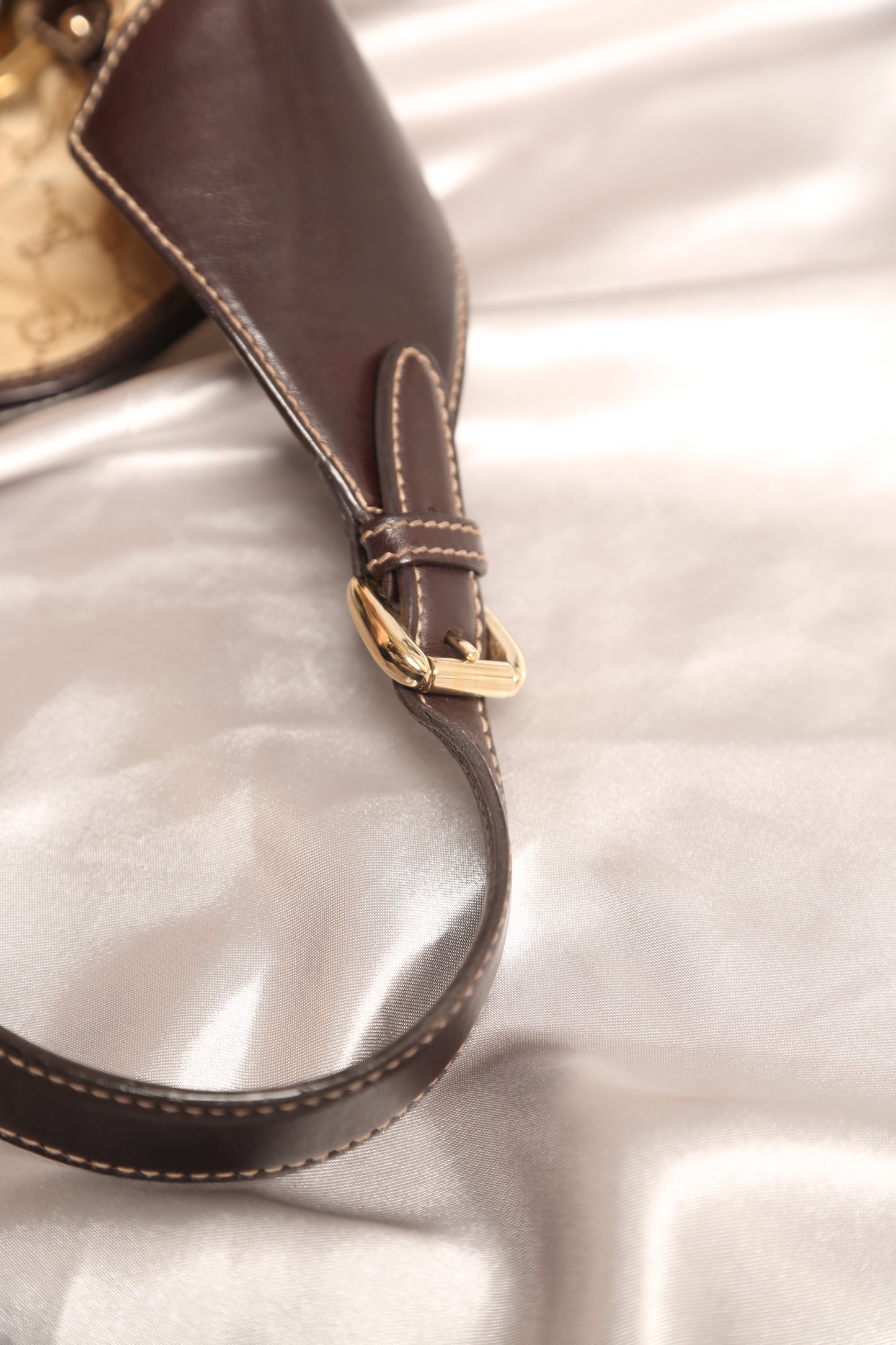 Rare GUCCI GG Hobo Bag