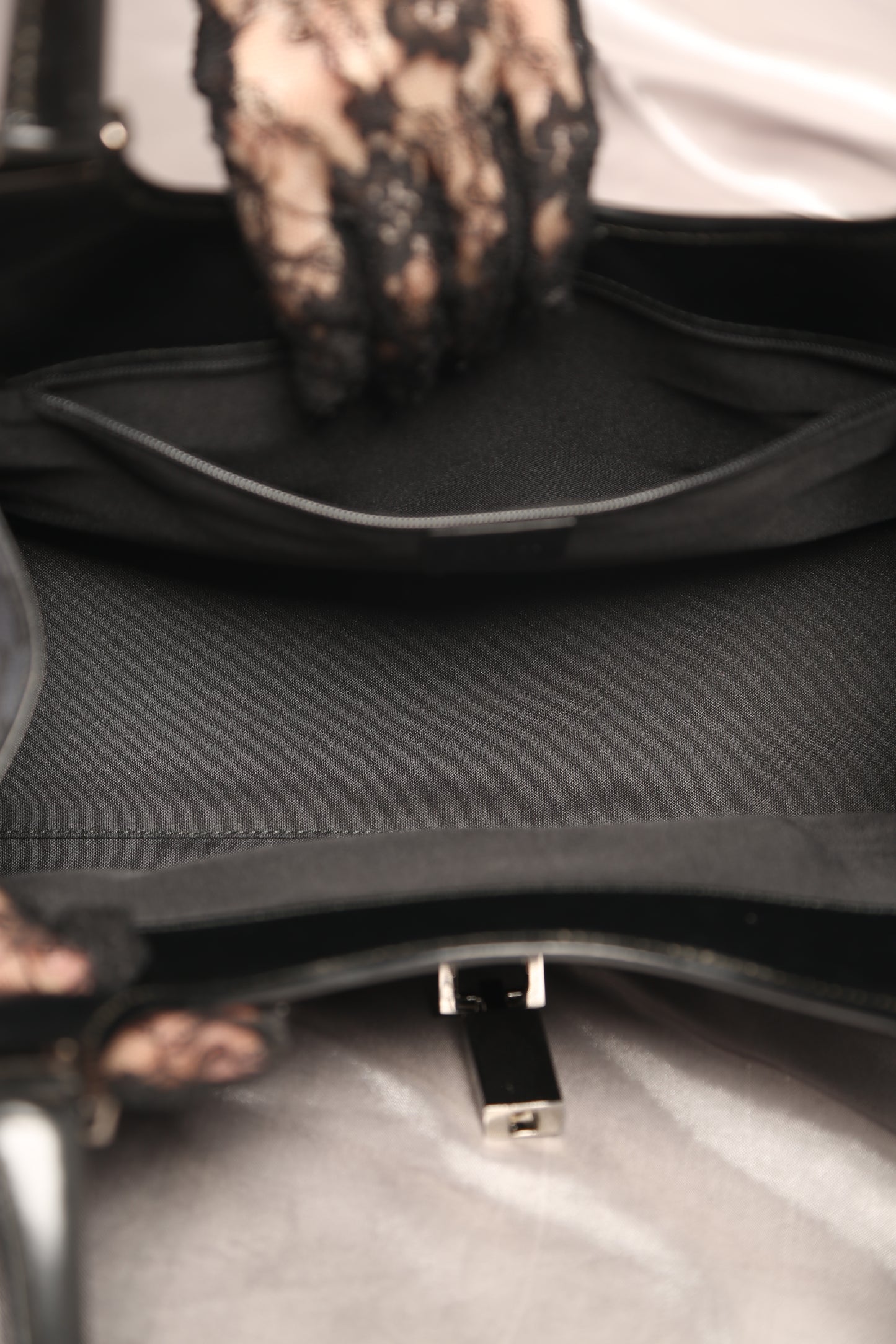 GUCCI GG Bardot Canvas Bag