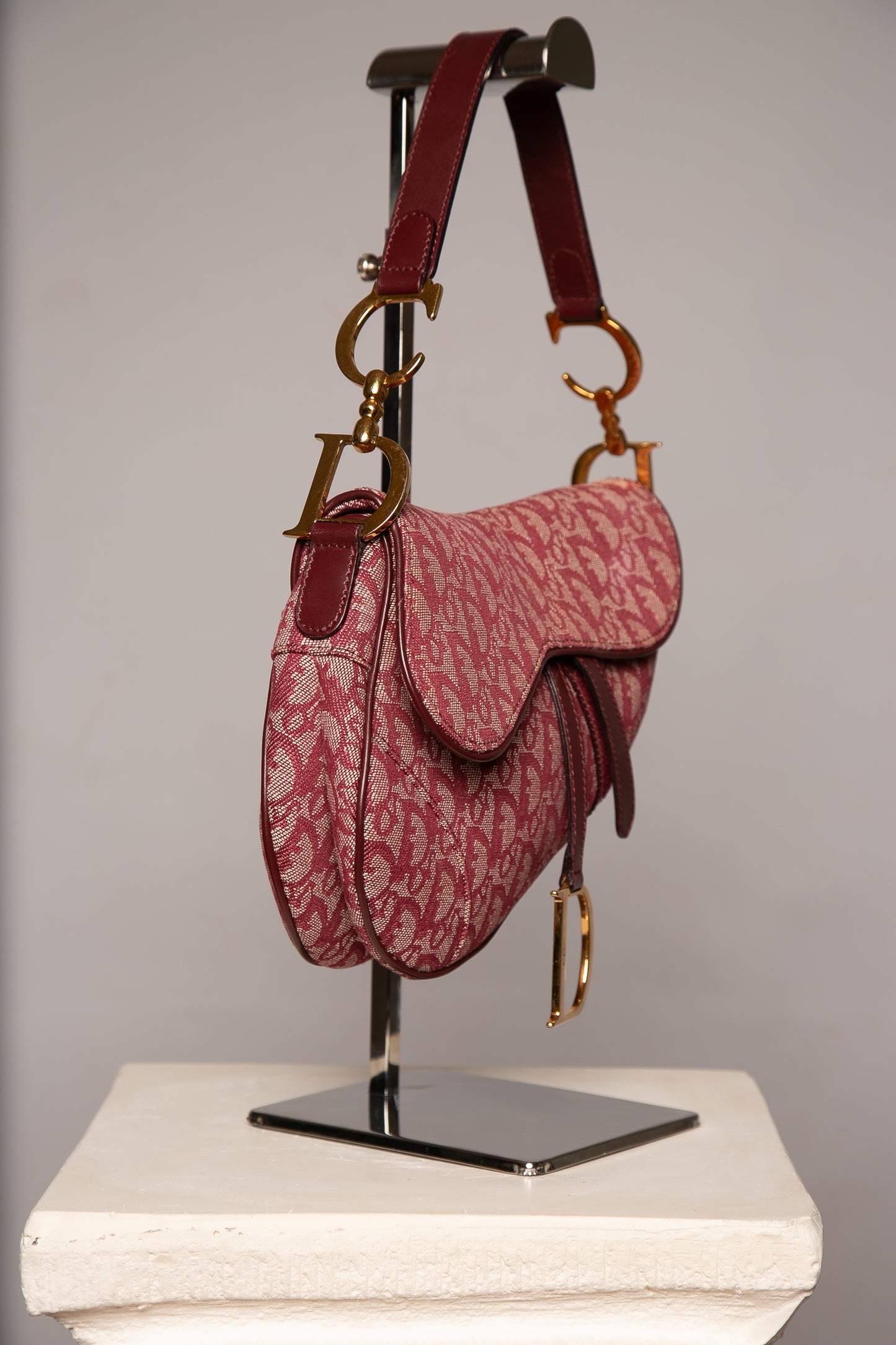 CHRISTIAN DIOR Monogram Saddle Bag