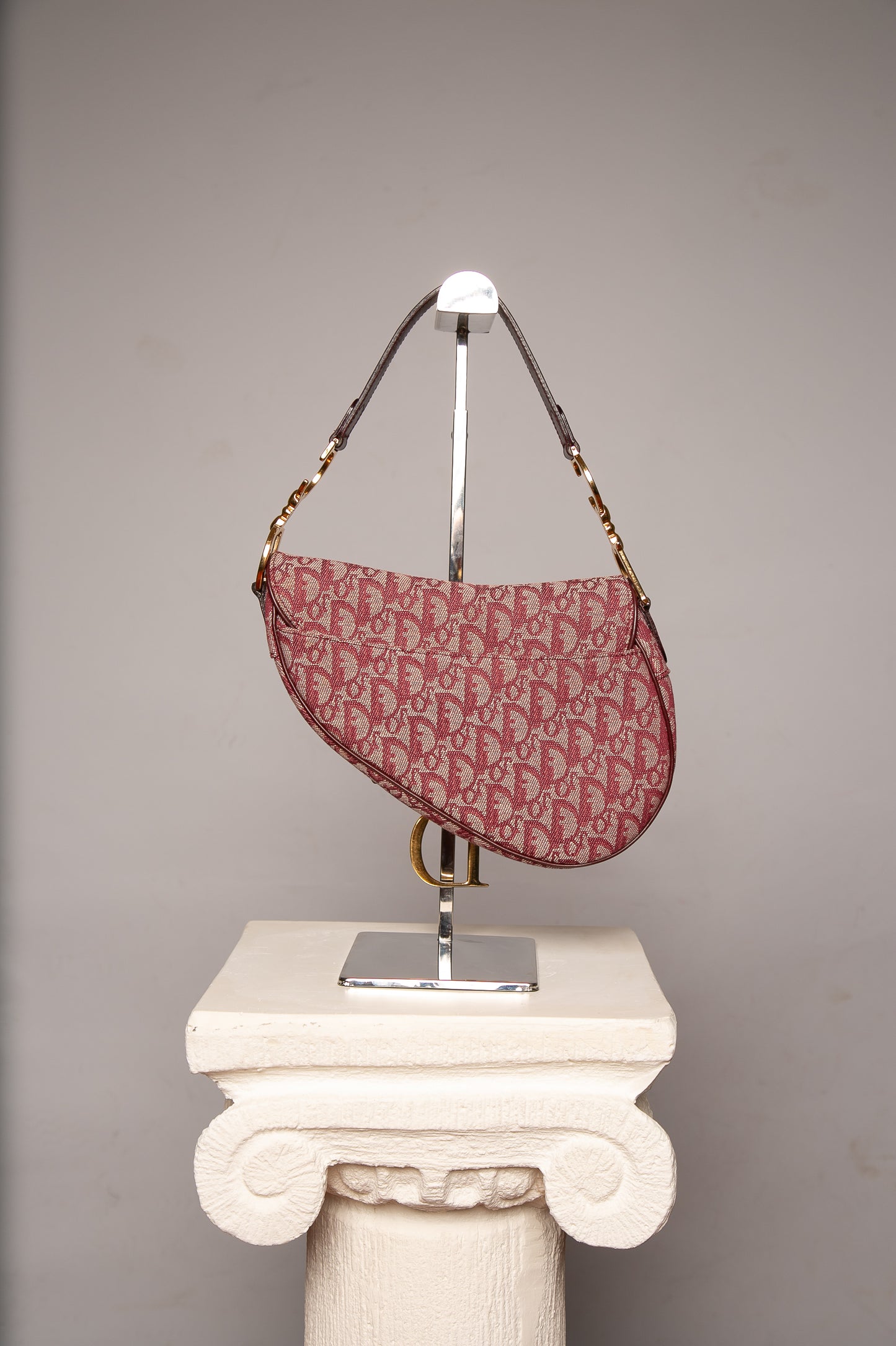 CHRISTIAN DIOR Monogram Saddle Bag