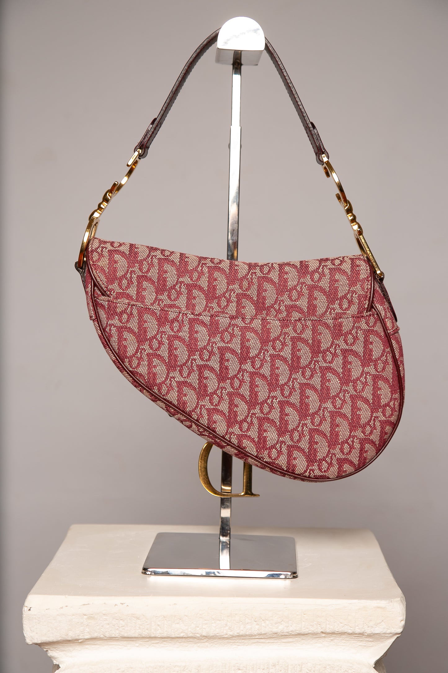 CHRISTIAN DIOR Monogram Saddle Bag