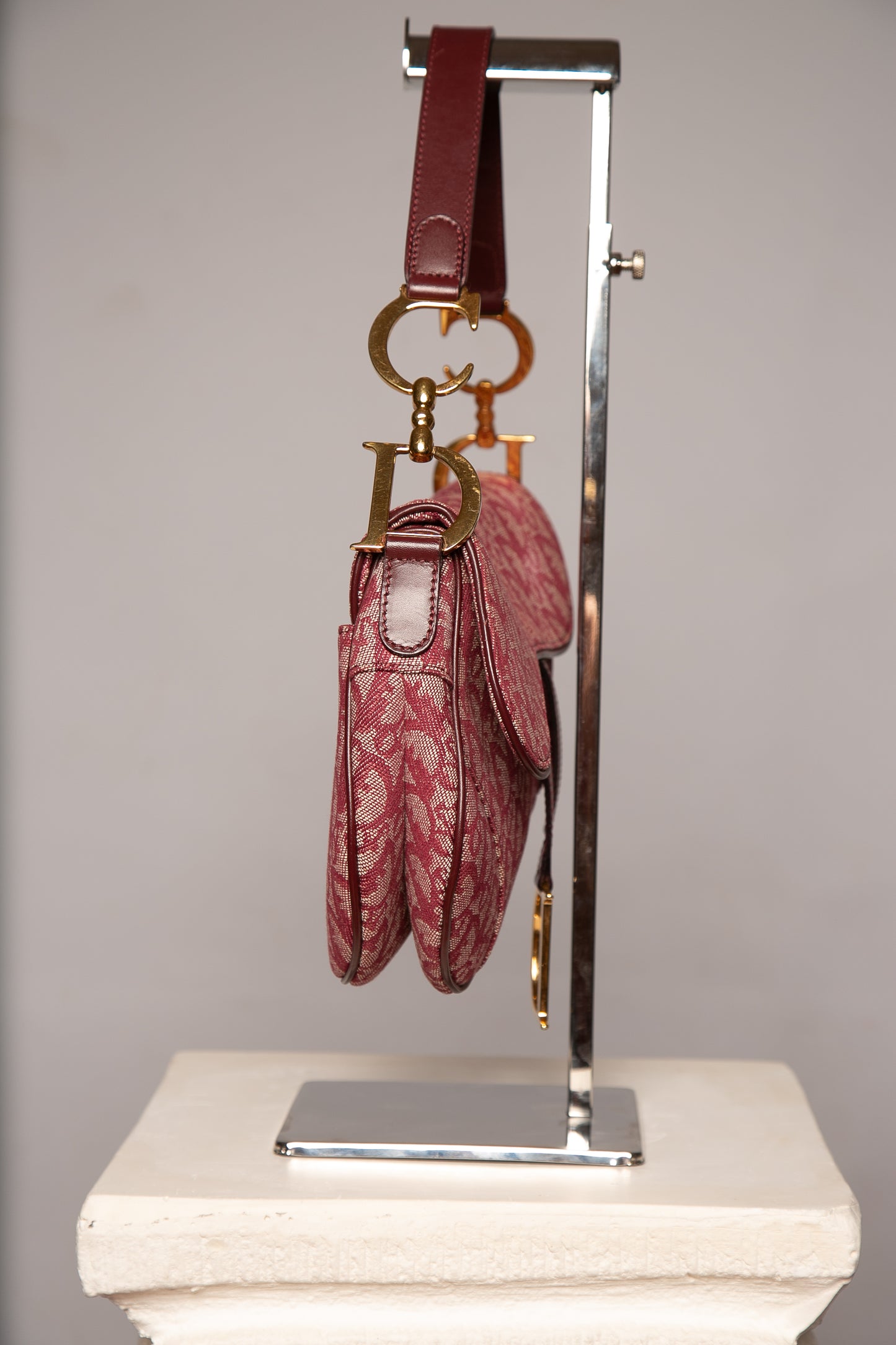 CHRISTIAN DIOR Monogram Saddle Bag