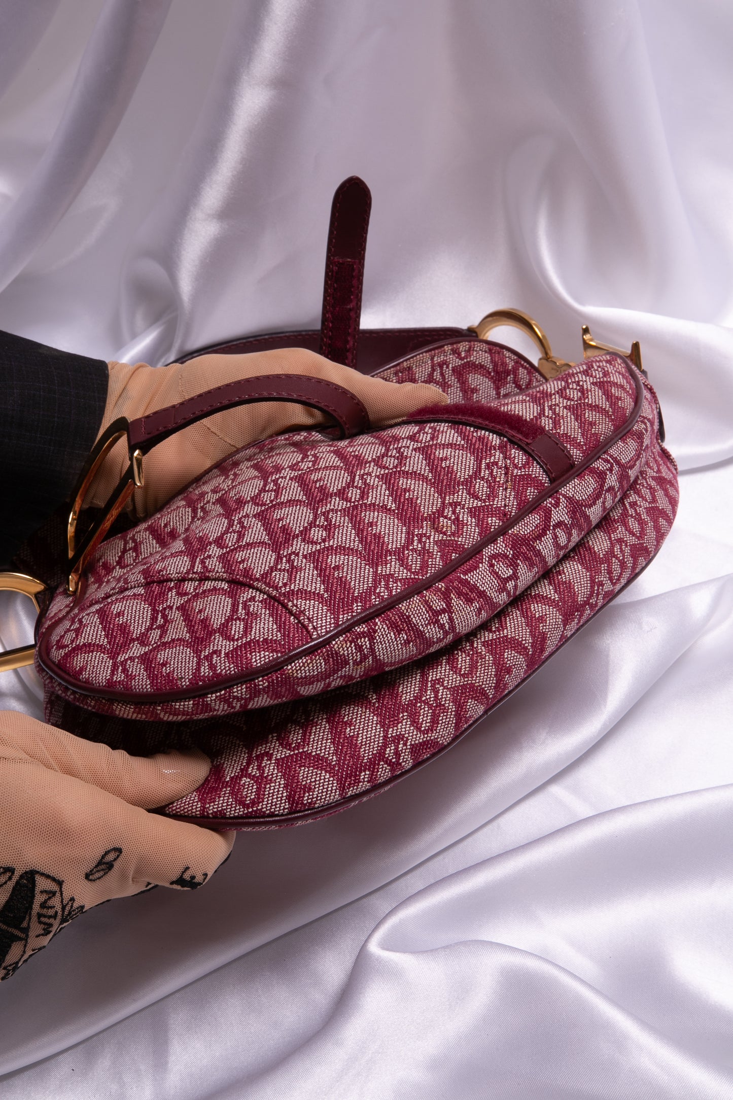 CHRISTIAN DIOR Monogram Saddle Bag