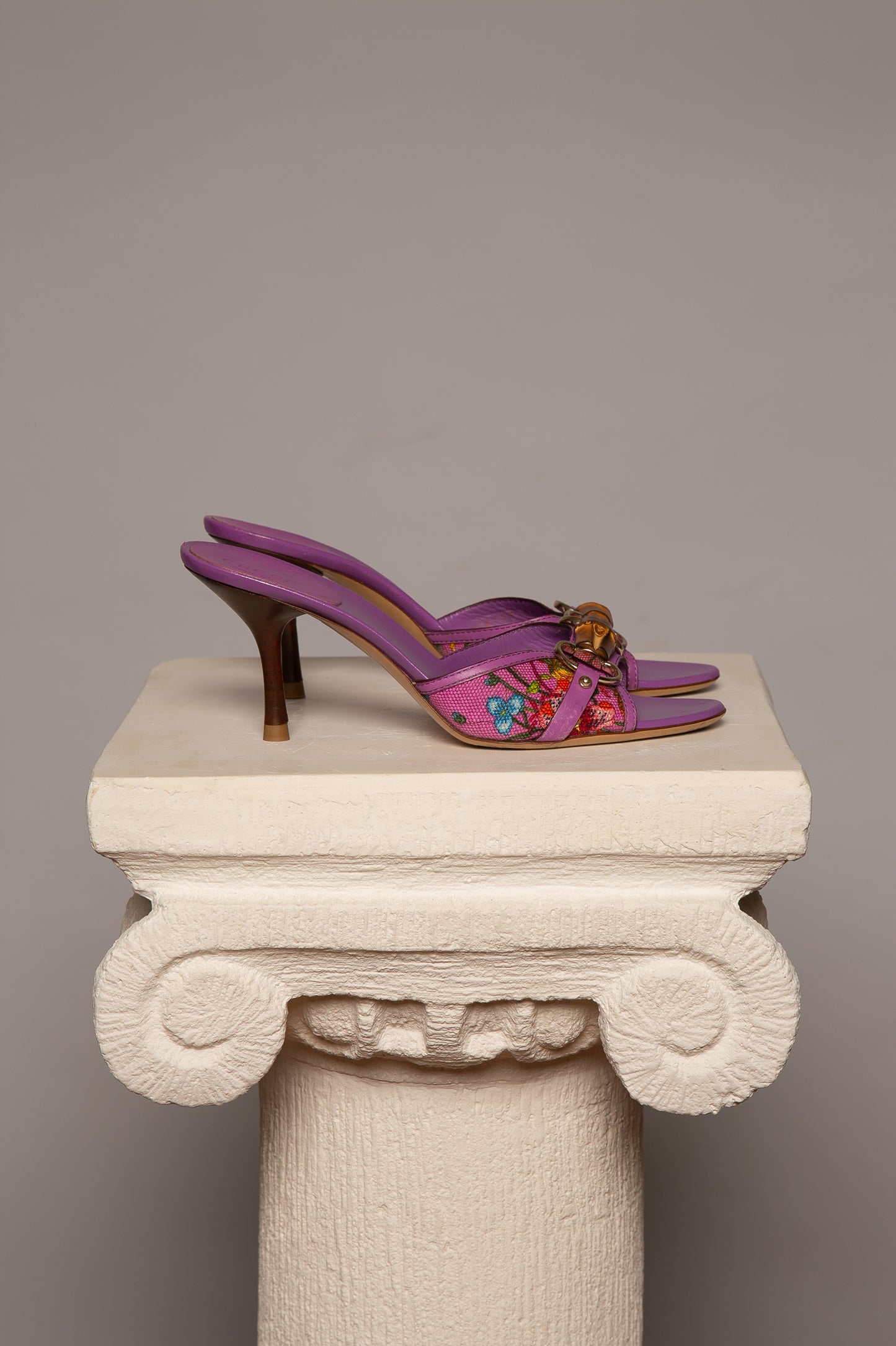 GUCCI Bamboo Mules