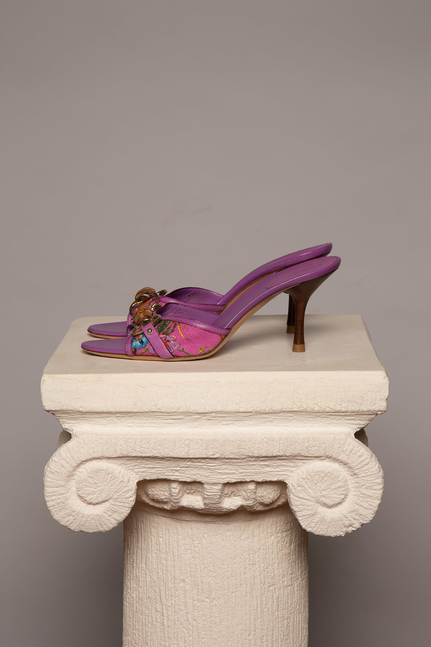GUCCI Bamboo Mules