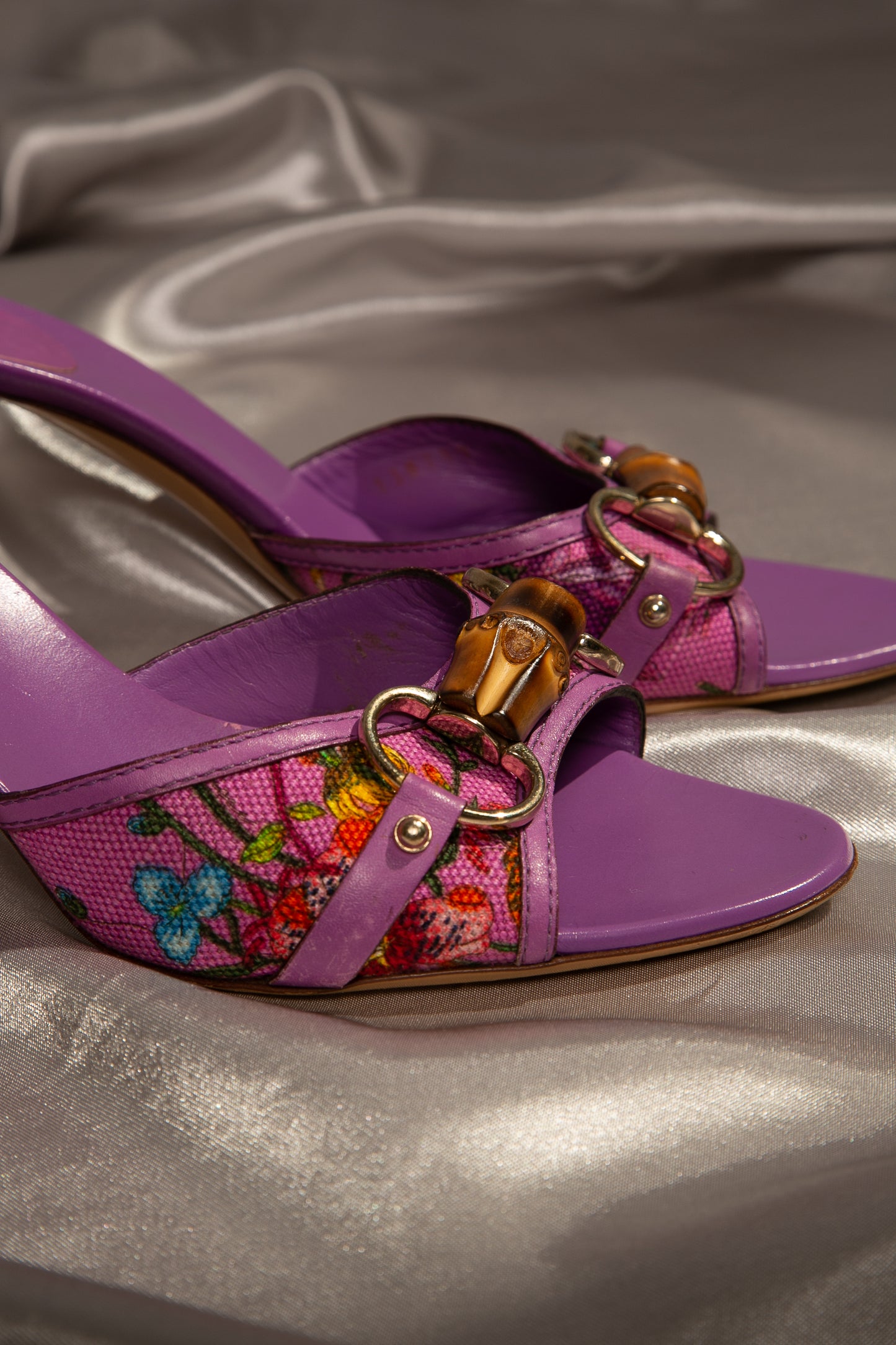 GUCCI Bamboo Mules