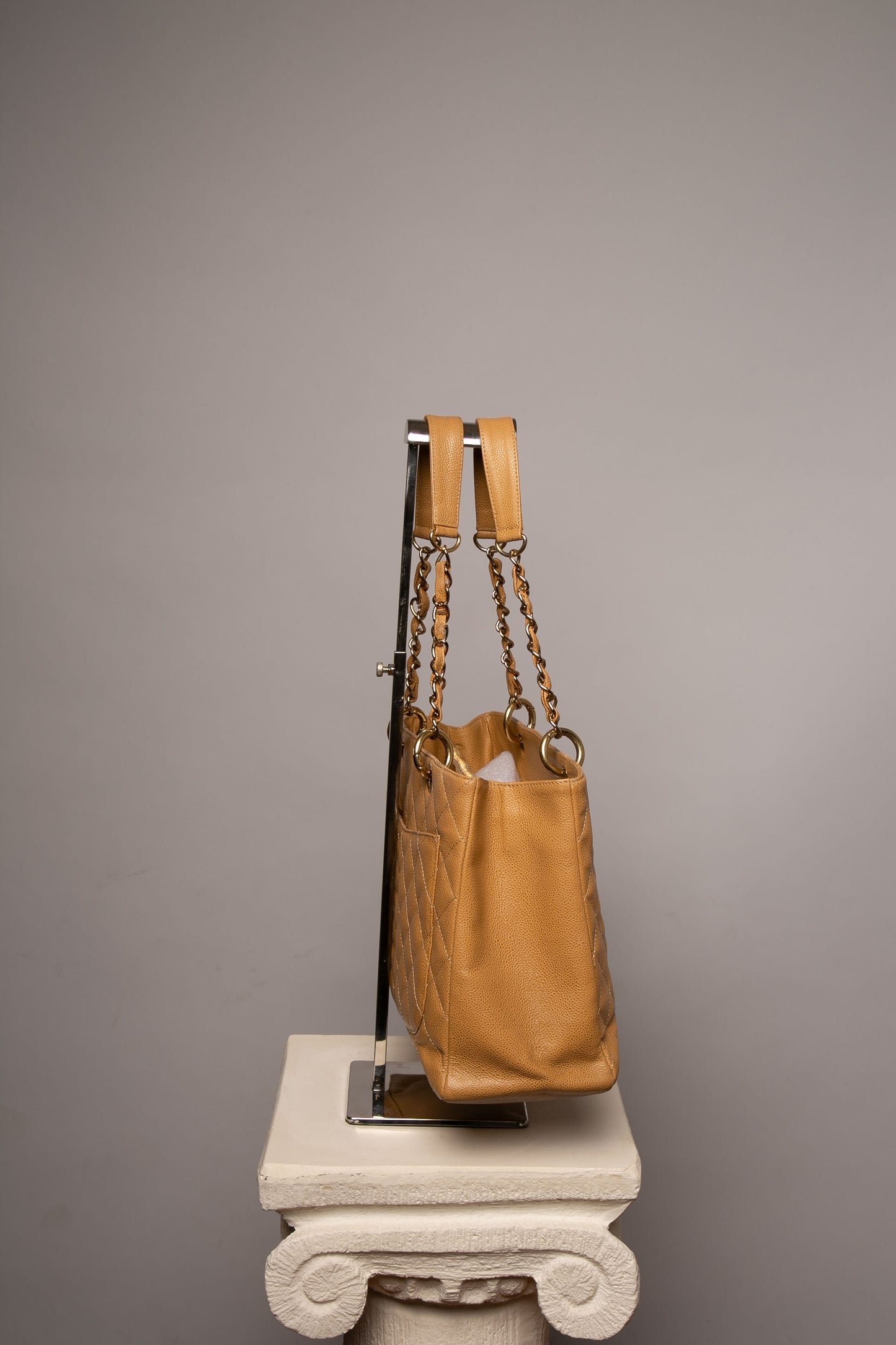 CHANEL Caviar Quilted Shopping Tote GST