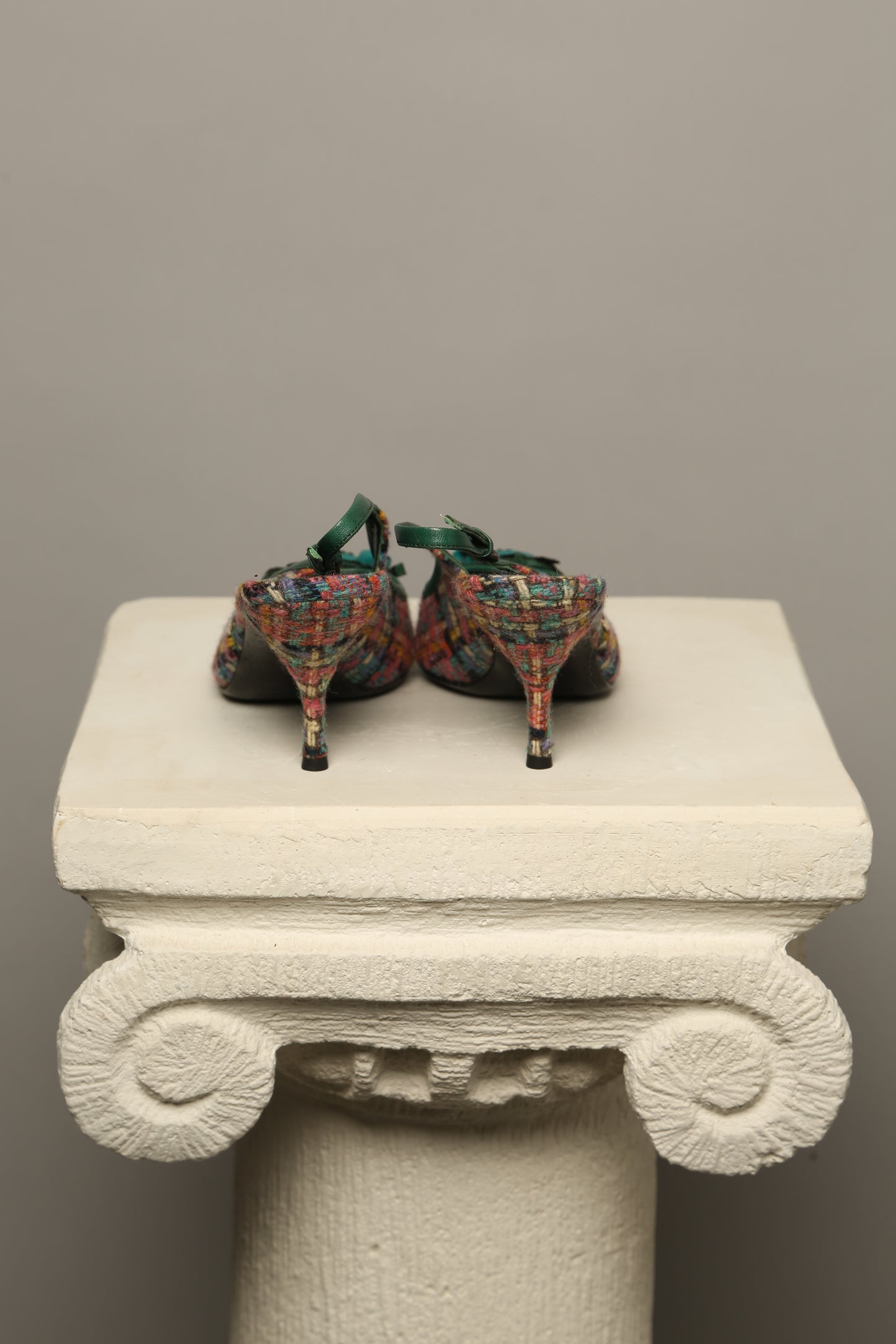 MIU MIU Multicolor Slingbacks