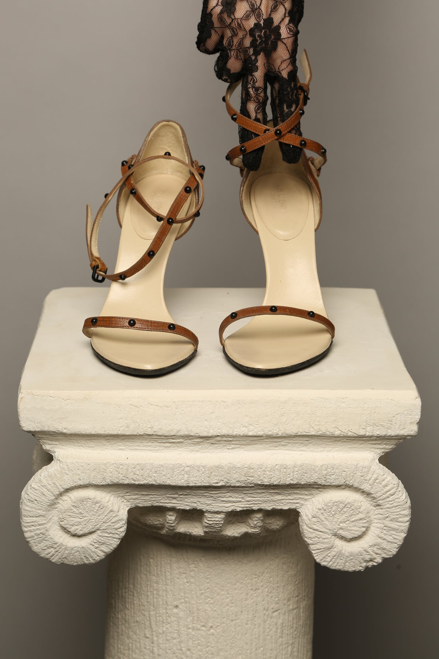 Rare GUCCI Monogram Sandals
