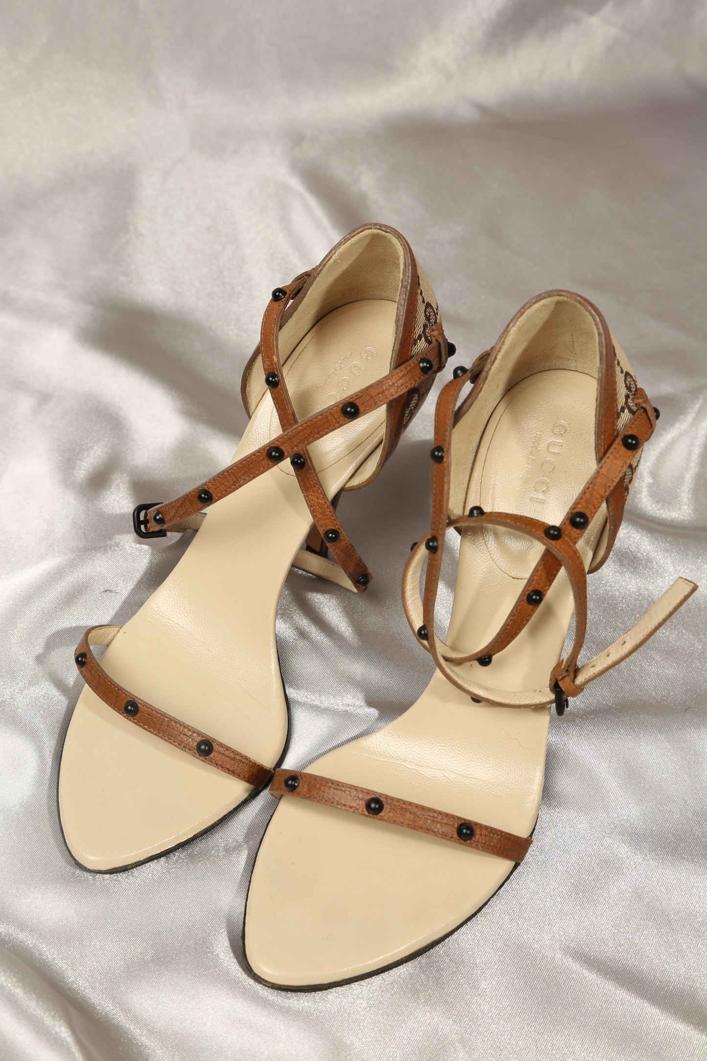 Rare GUCCI Monogram Sandals
