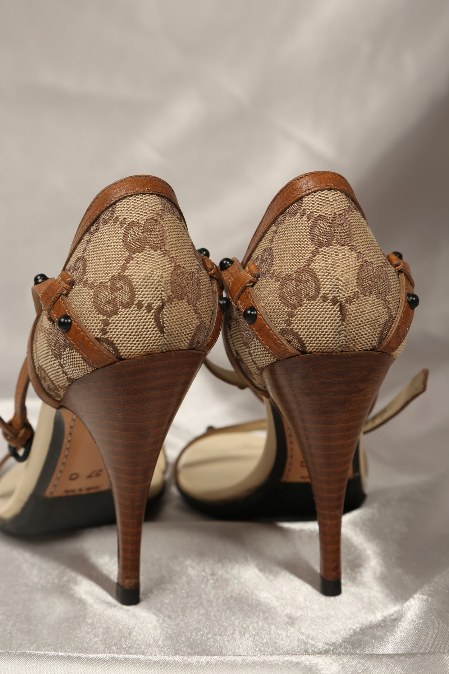 Rare GUCCI Monogram Sandals