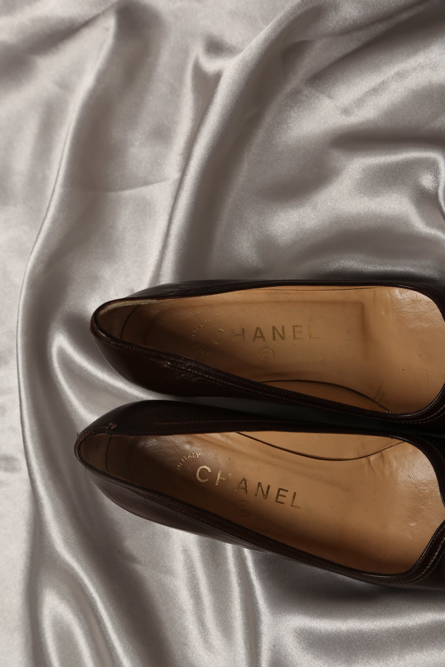 Rare Brown CHANEL Heels