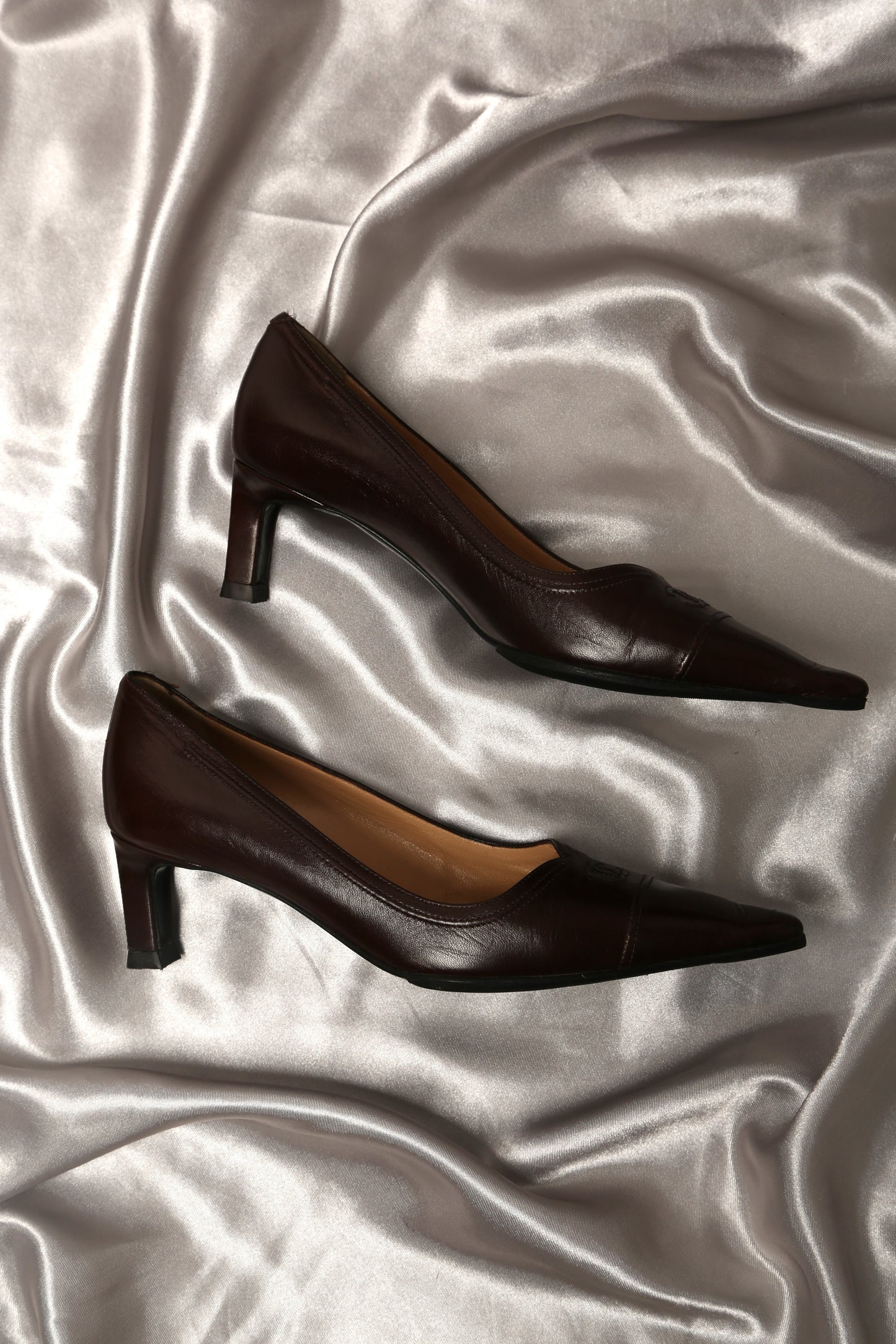 Rare Brown CHANEL Heels