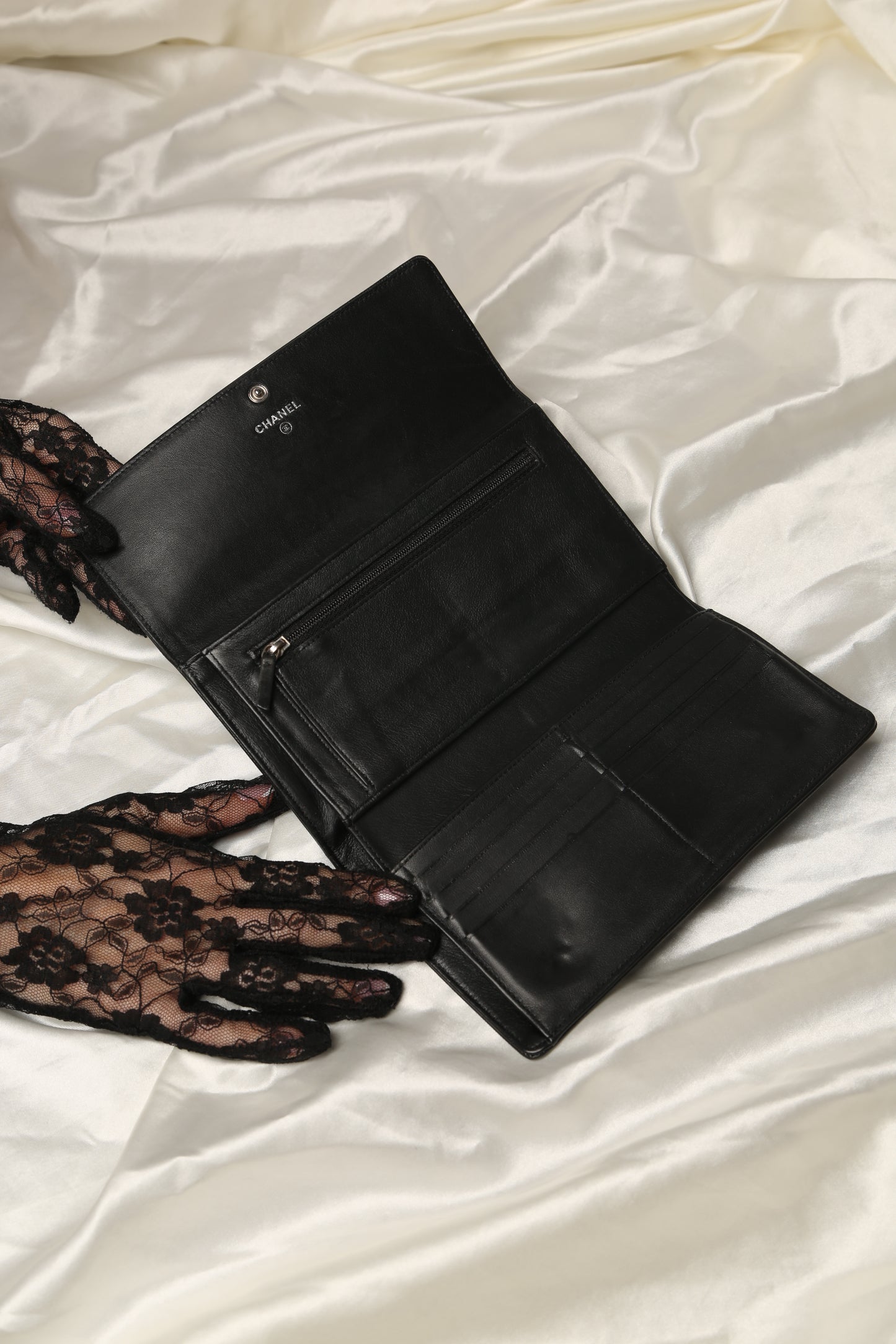 CHANEL Trifold Wallet