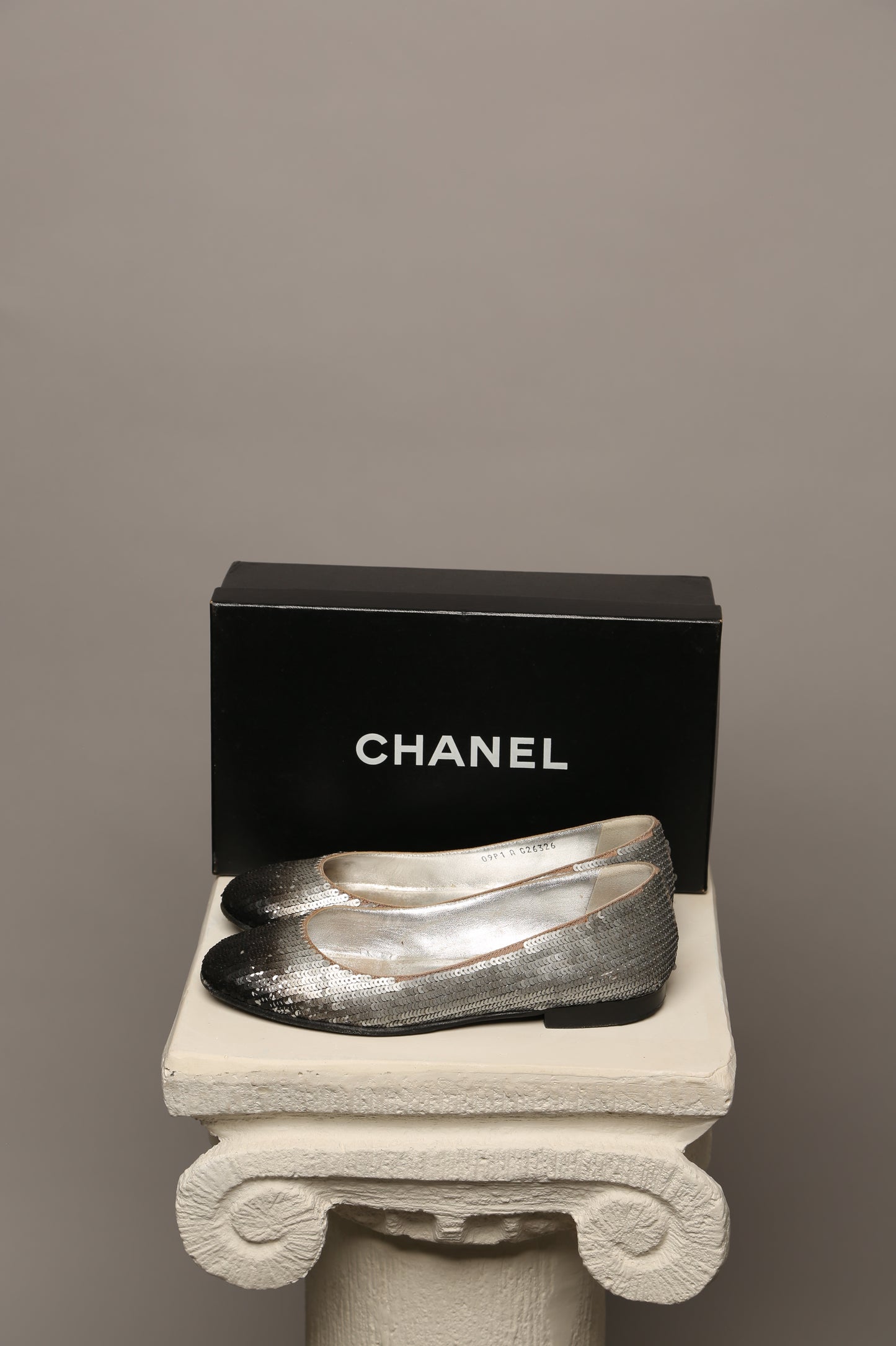 Rare Ombre Sequin CHANEL Ballerina Flats