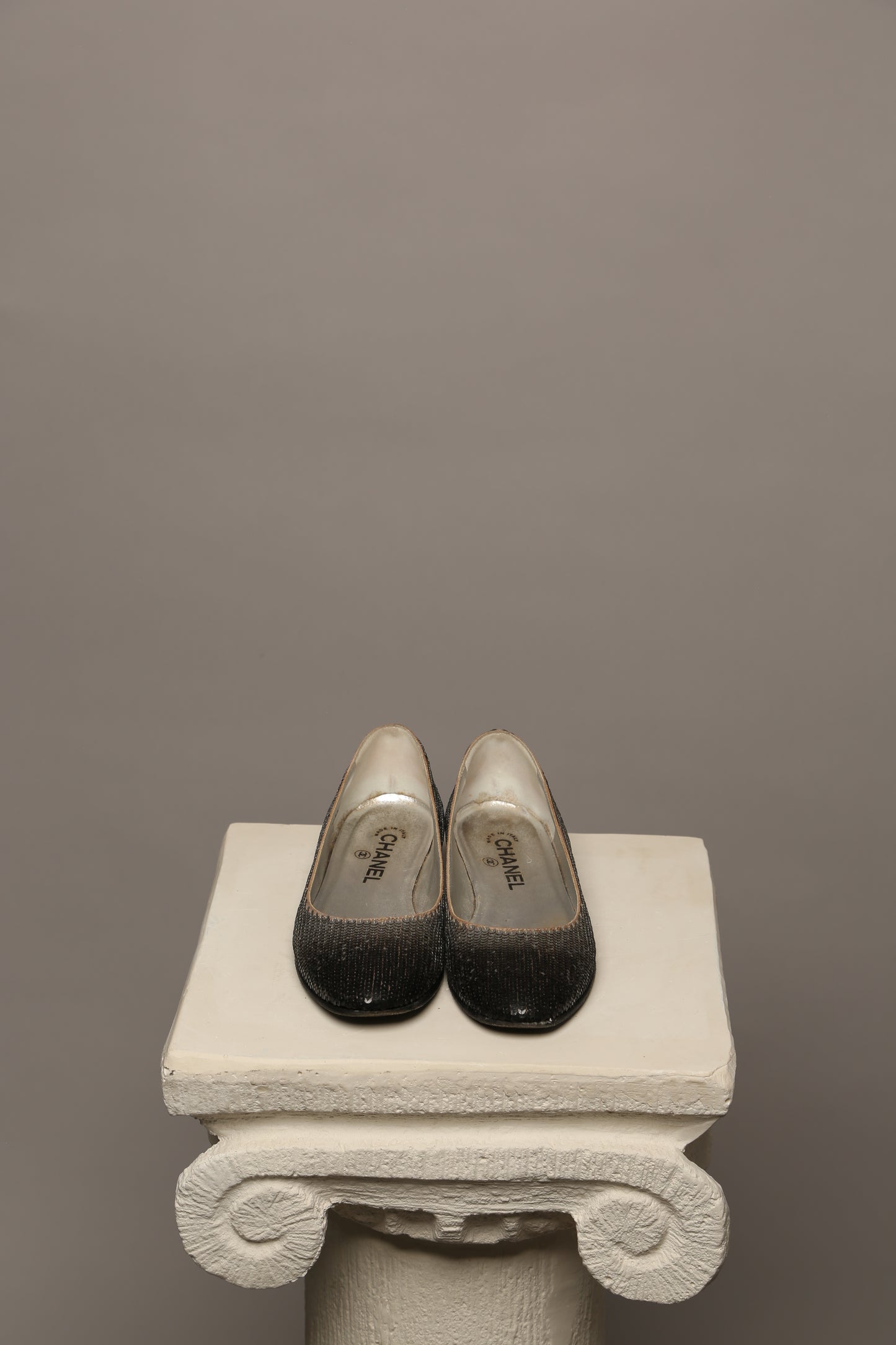 Rare Ombre Sequin CHANEL Ballerina Flats