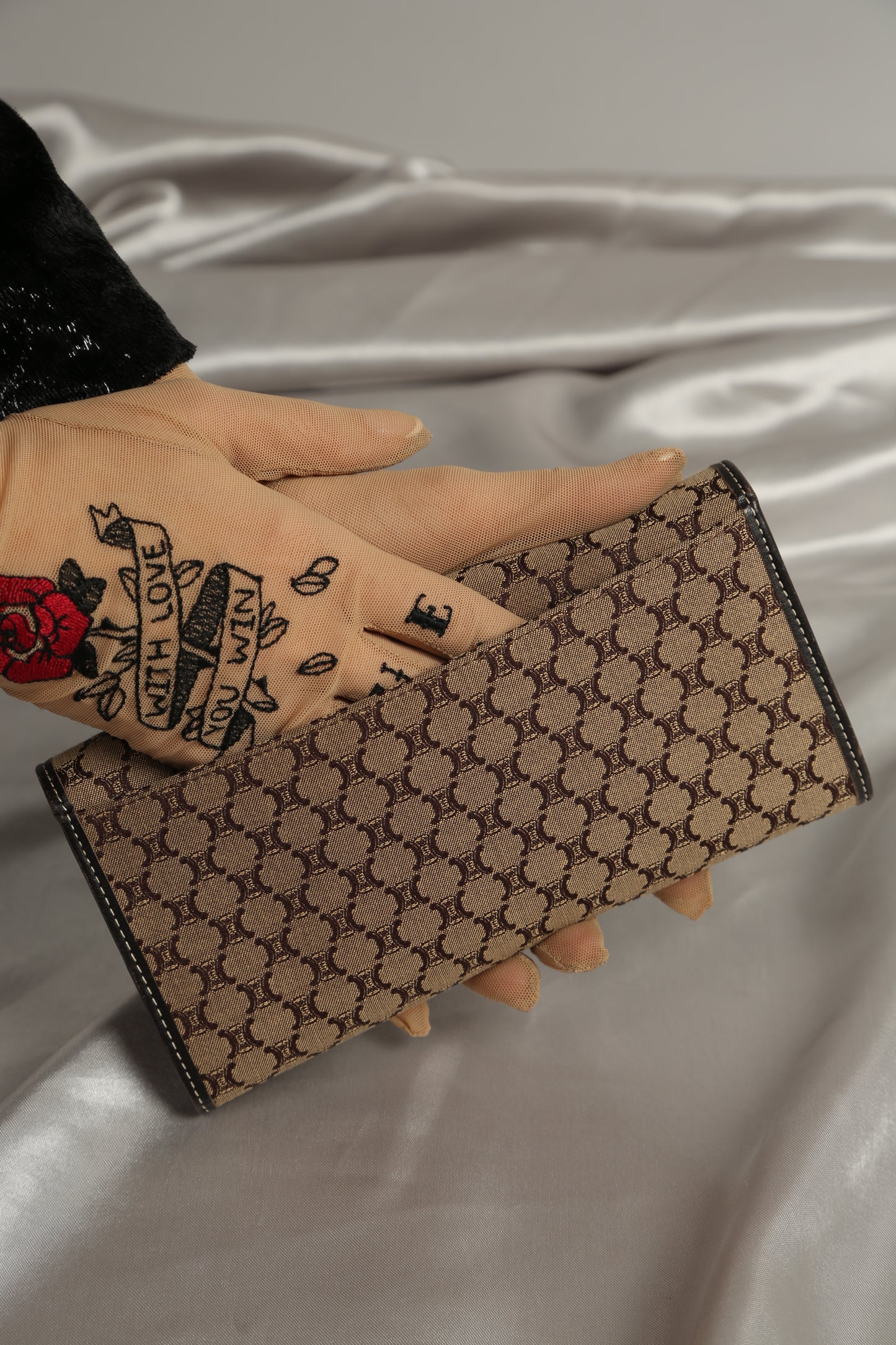 Vintage CELINE Long Wallet