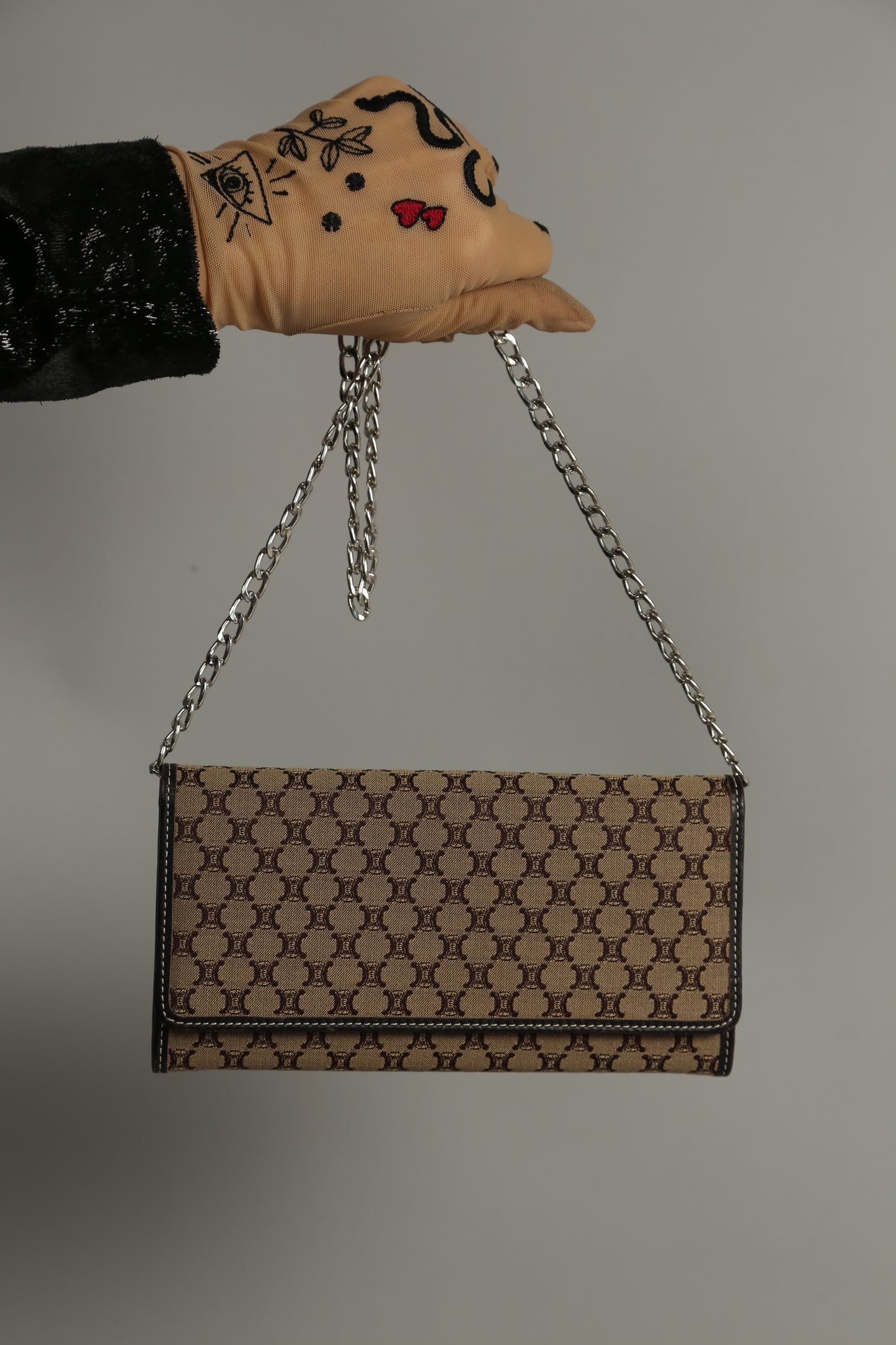 Vintage CELINE Long Wallet