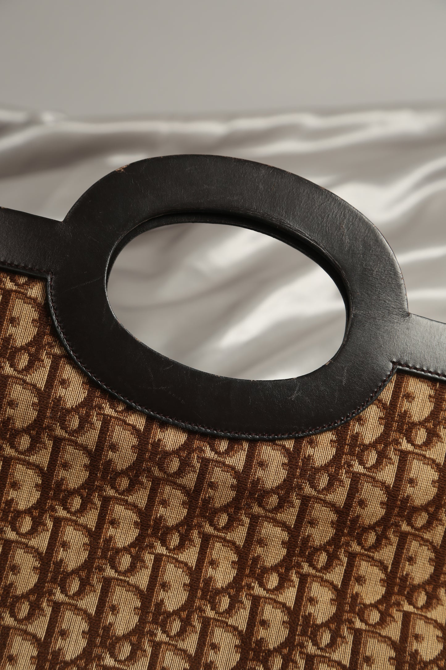 CHRISTAN DIOR Monogram Clutch/Tote Bag