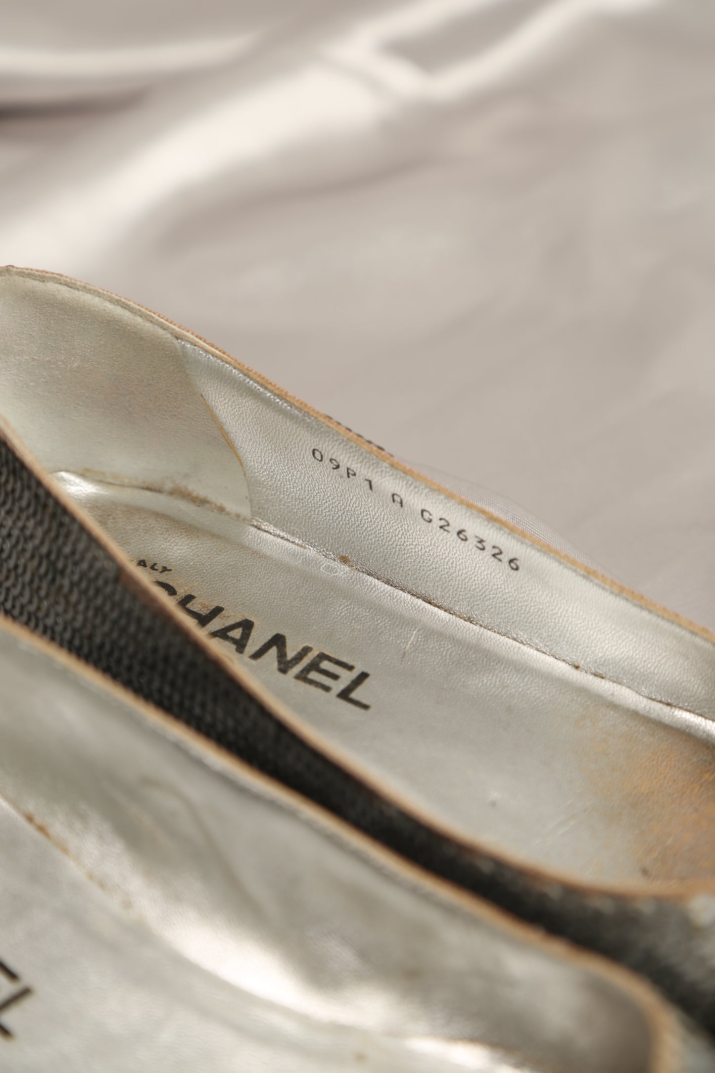 Rare Ombre Sequin CHANEL Ballerina Flats