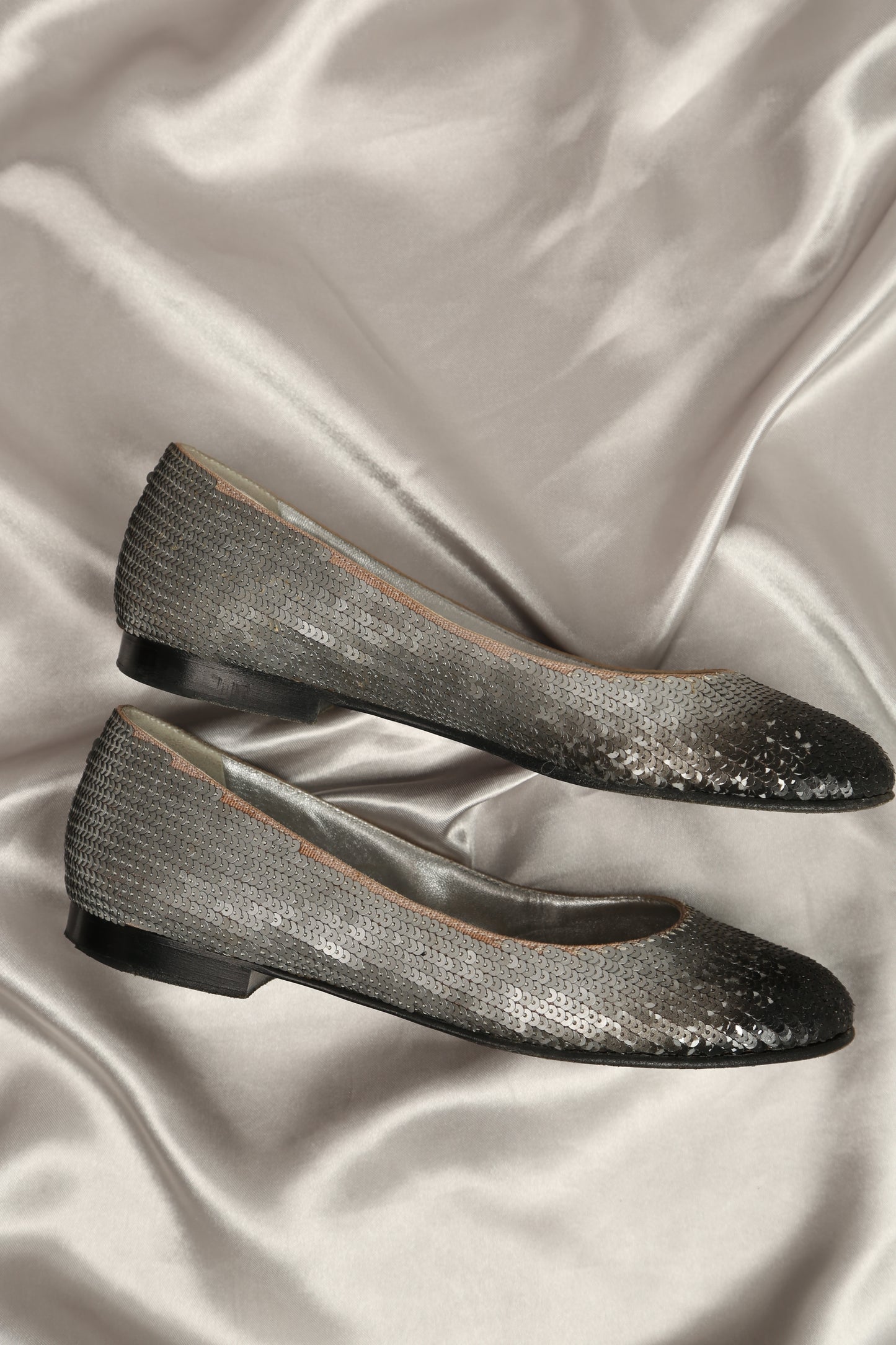 Rare Ombre Sequin CHANEL Ballerina Flats