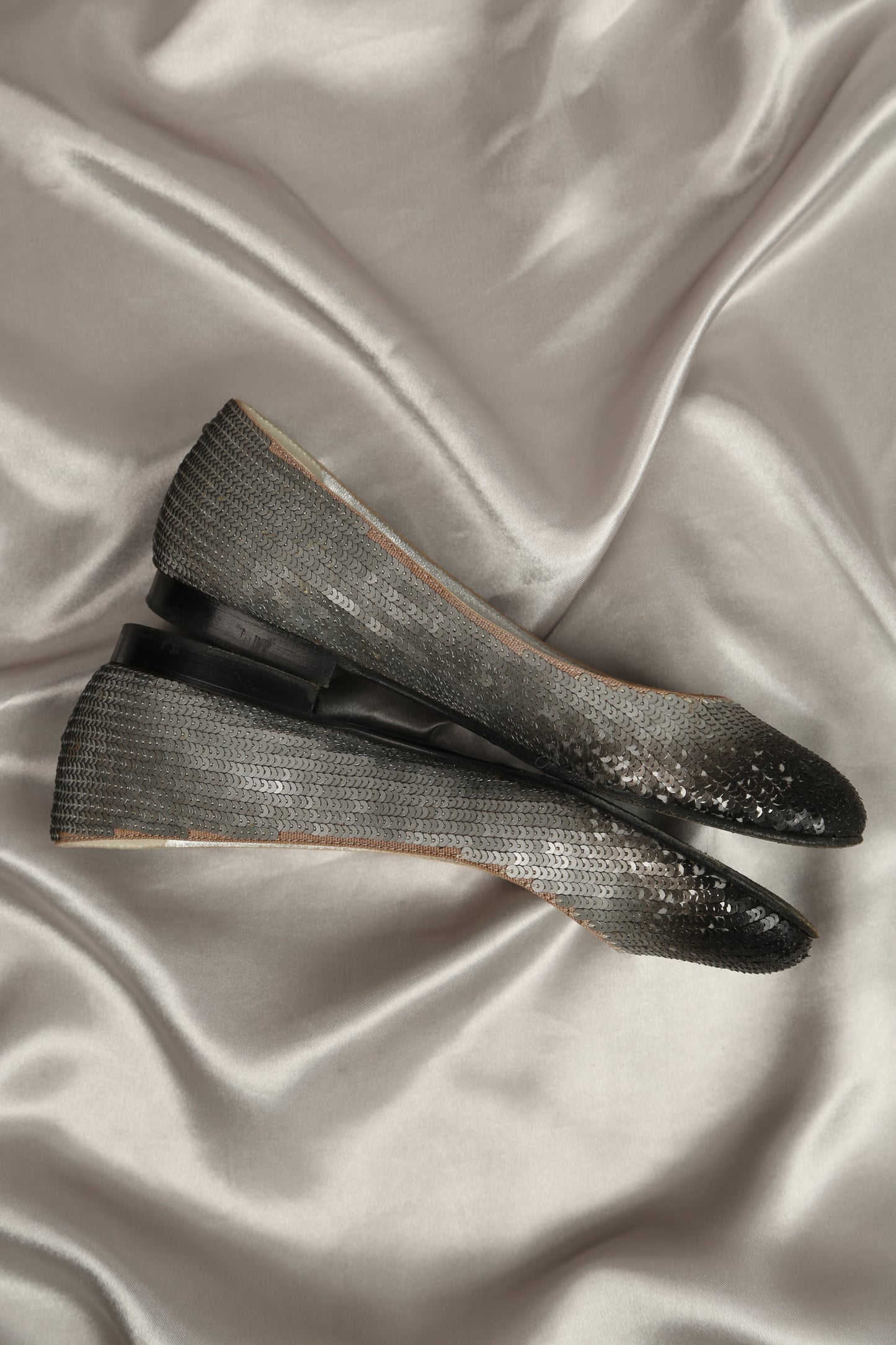 Rare Ombre Sequin CHANEL Ballerina Flats