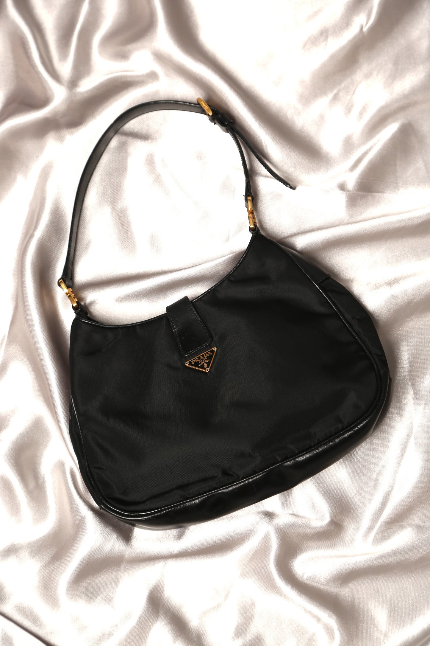Rare Prada Tessuto Nylon Shoulder Bag