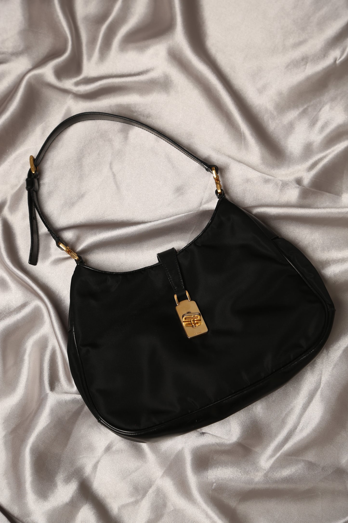 Rare Prada Tessuto Nylon Shoulder Bag