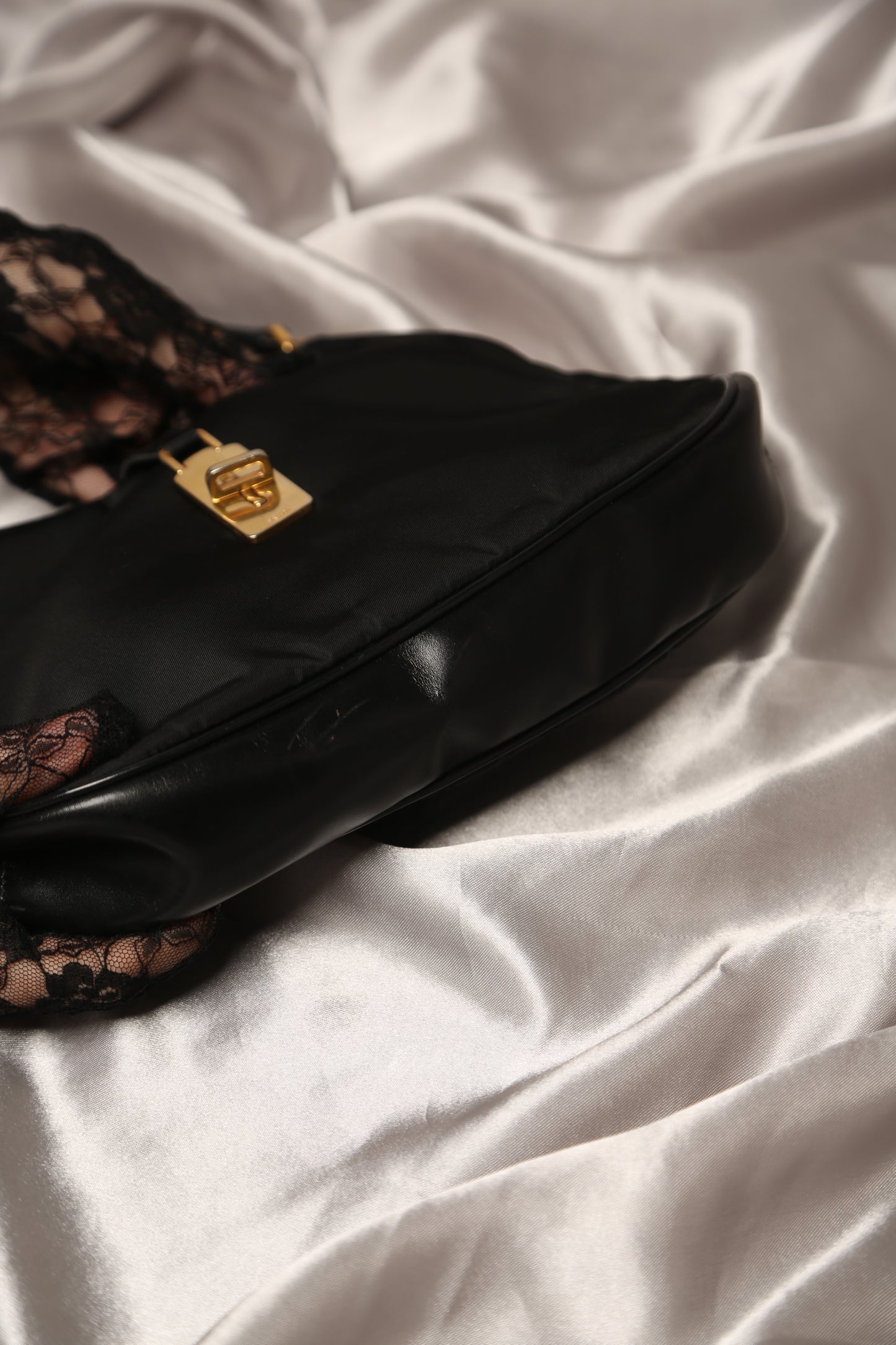 Rare Prada Tessuto Nylon Shoulder Bag