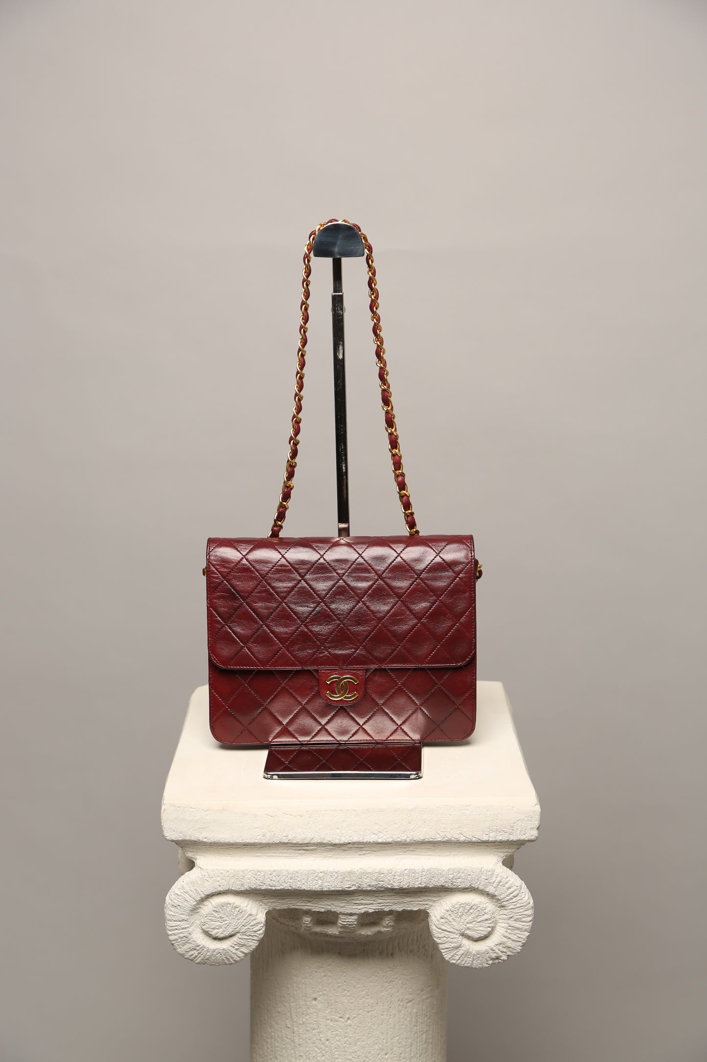 Rare CHANEL Quilted Square Flap Bag