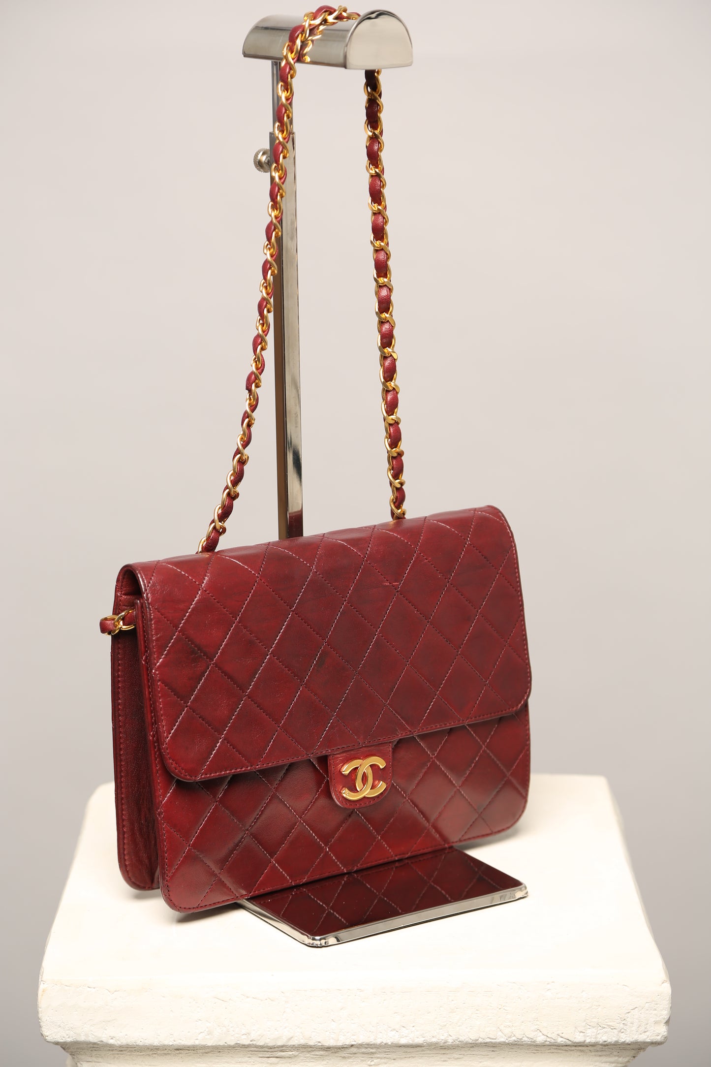 Rare CHANEL Quilted Square Flap Bag