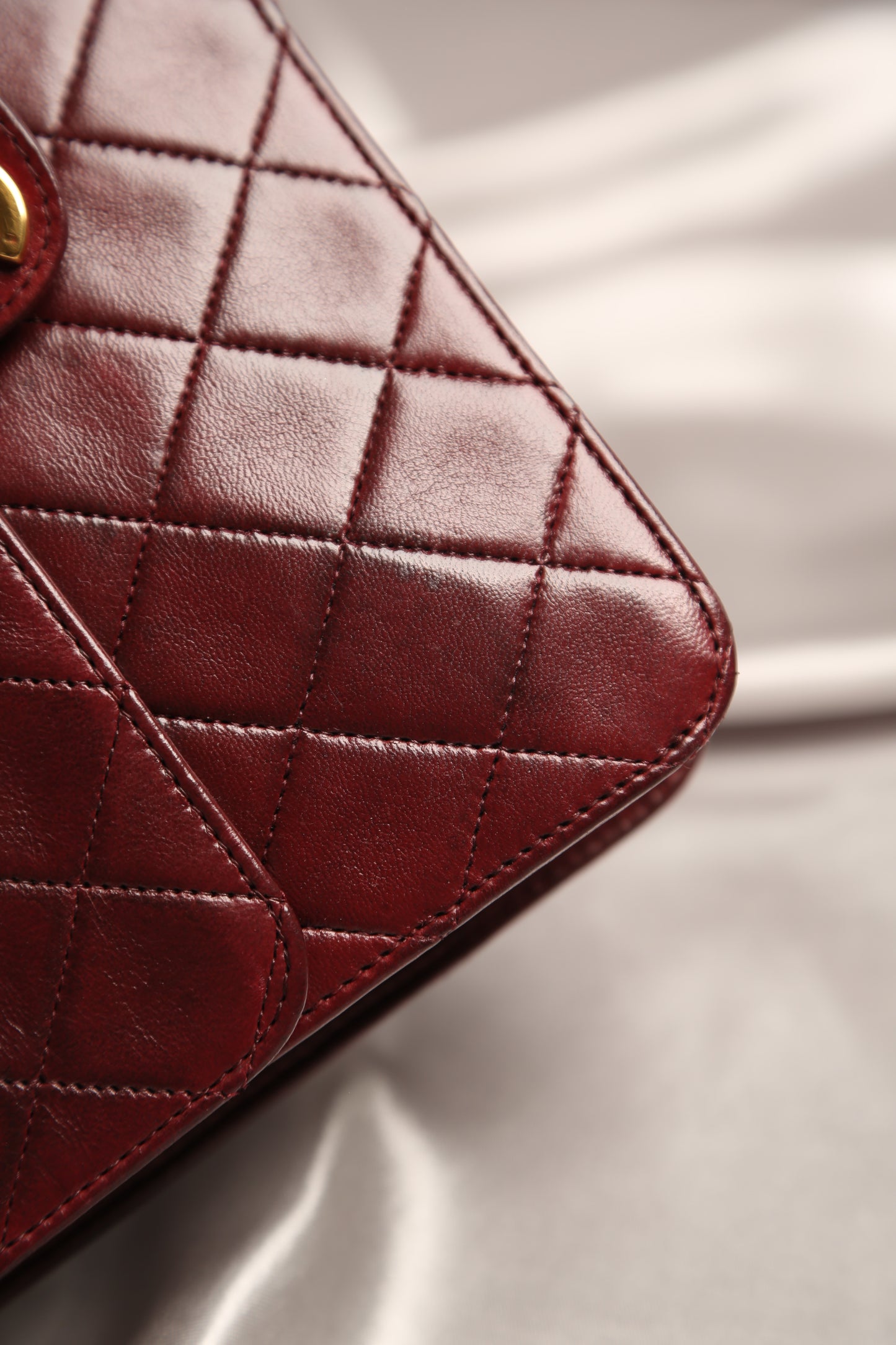 Rare CHANEL Quilted Square Flap Bag