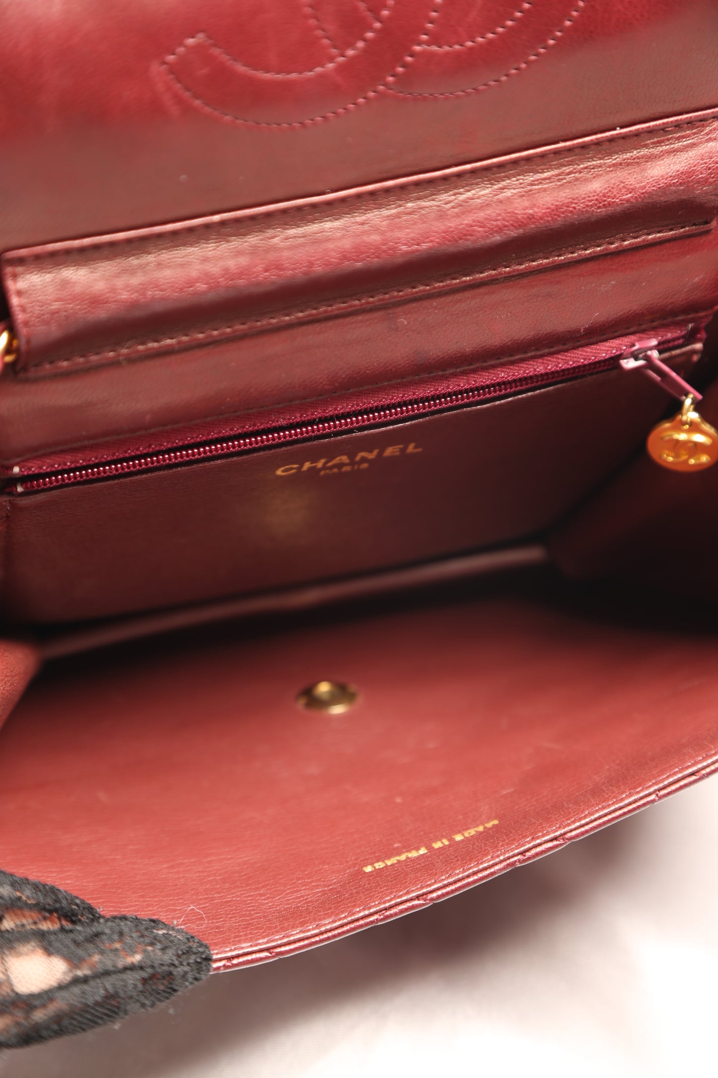 Rare CHANEL Quilted Square Flap Bag