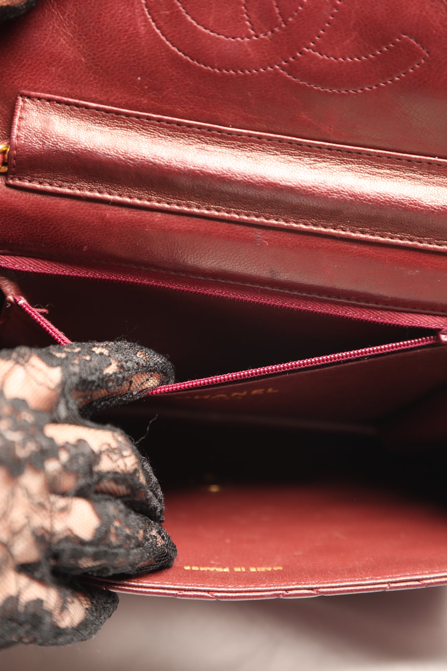 Rare CHANEL Quilted Square Flap Bag