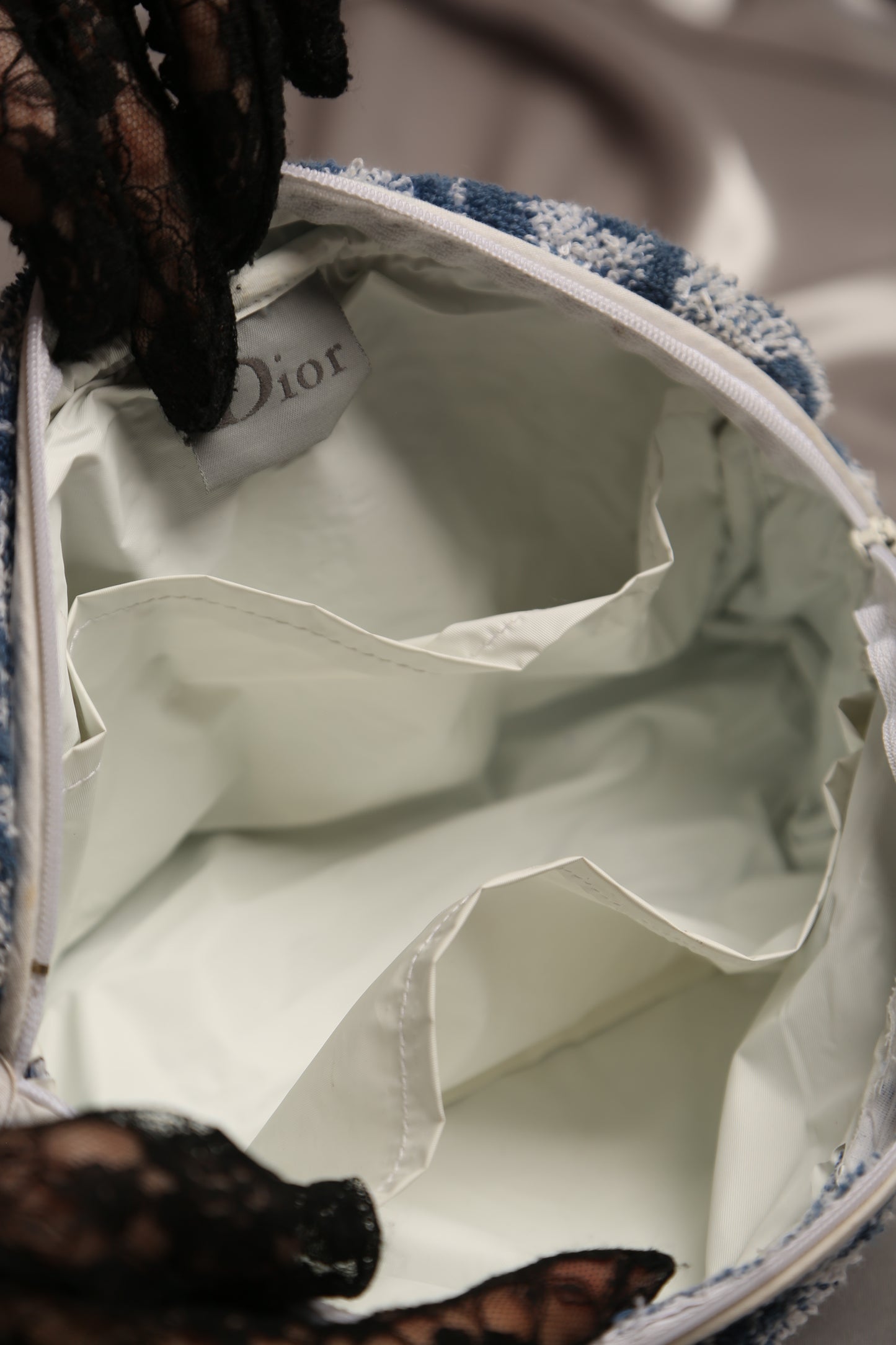 Y2K CHRISTIAN DIOR Terry Cloth Trotter Boston Bag