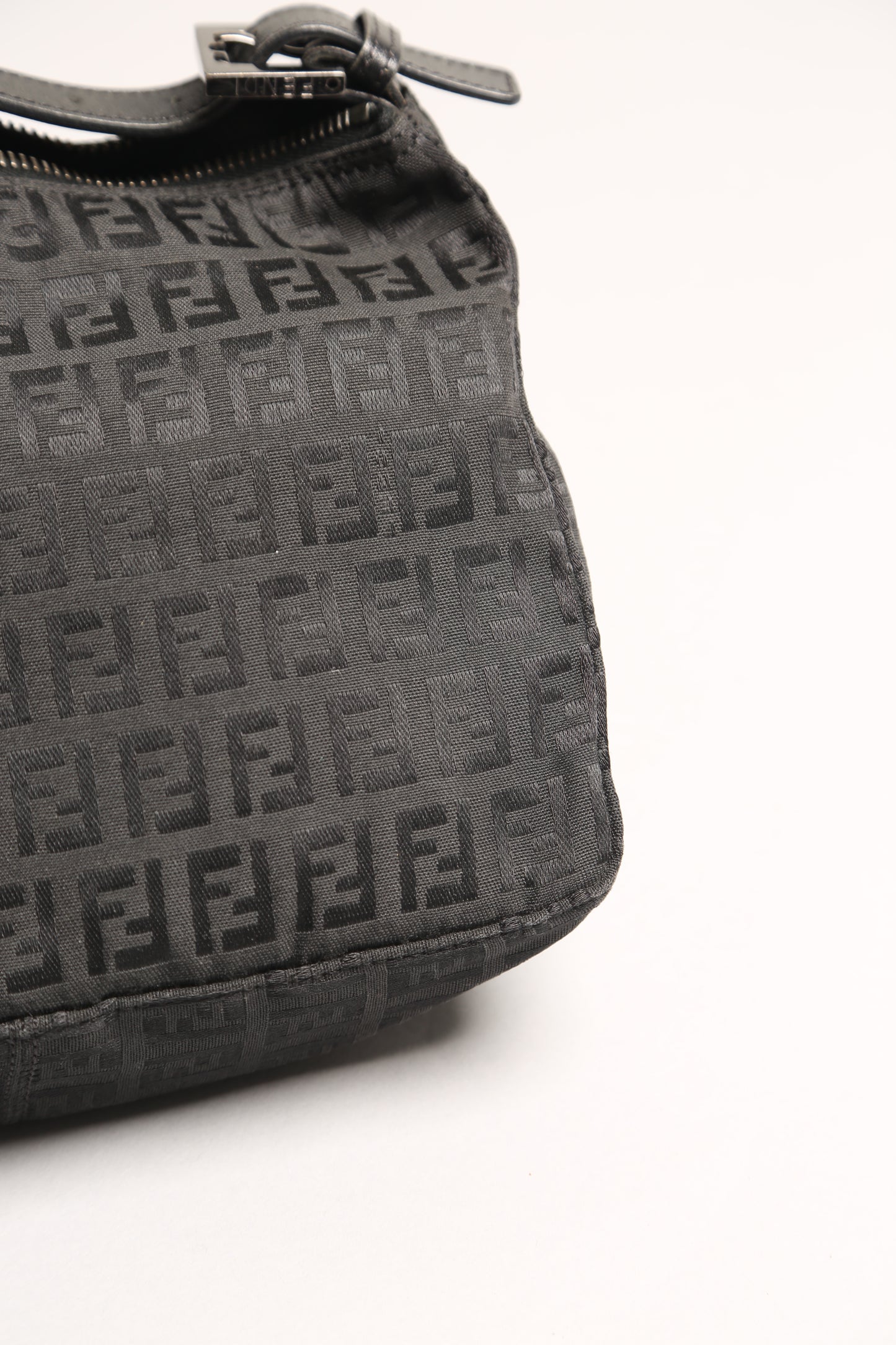 Fendi Black Monogram Pochette