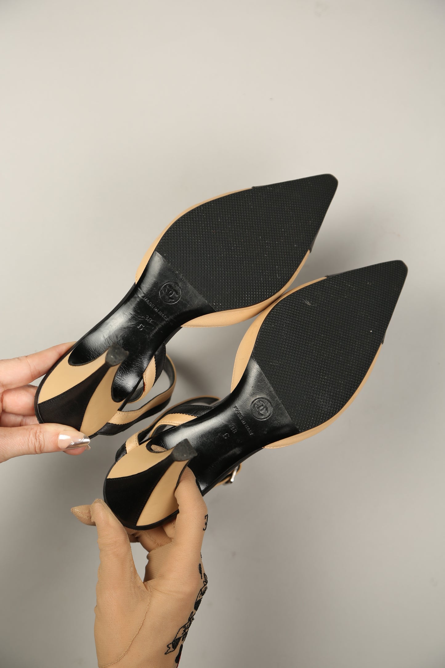 CHANEL Bicolor Heels