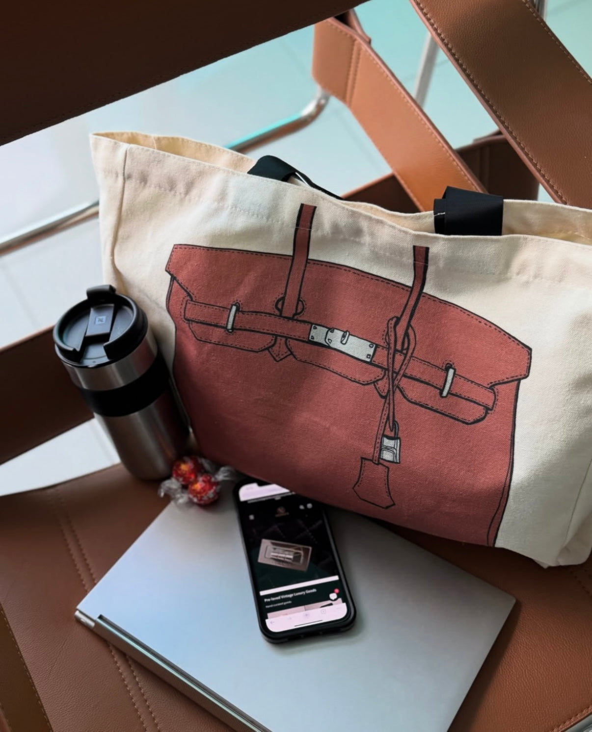 VintyLux Tote Bag
