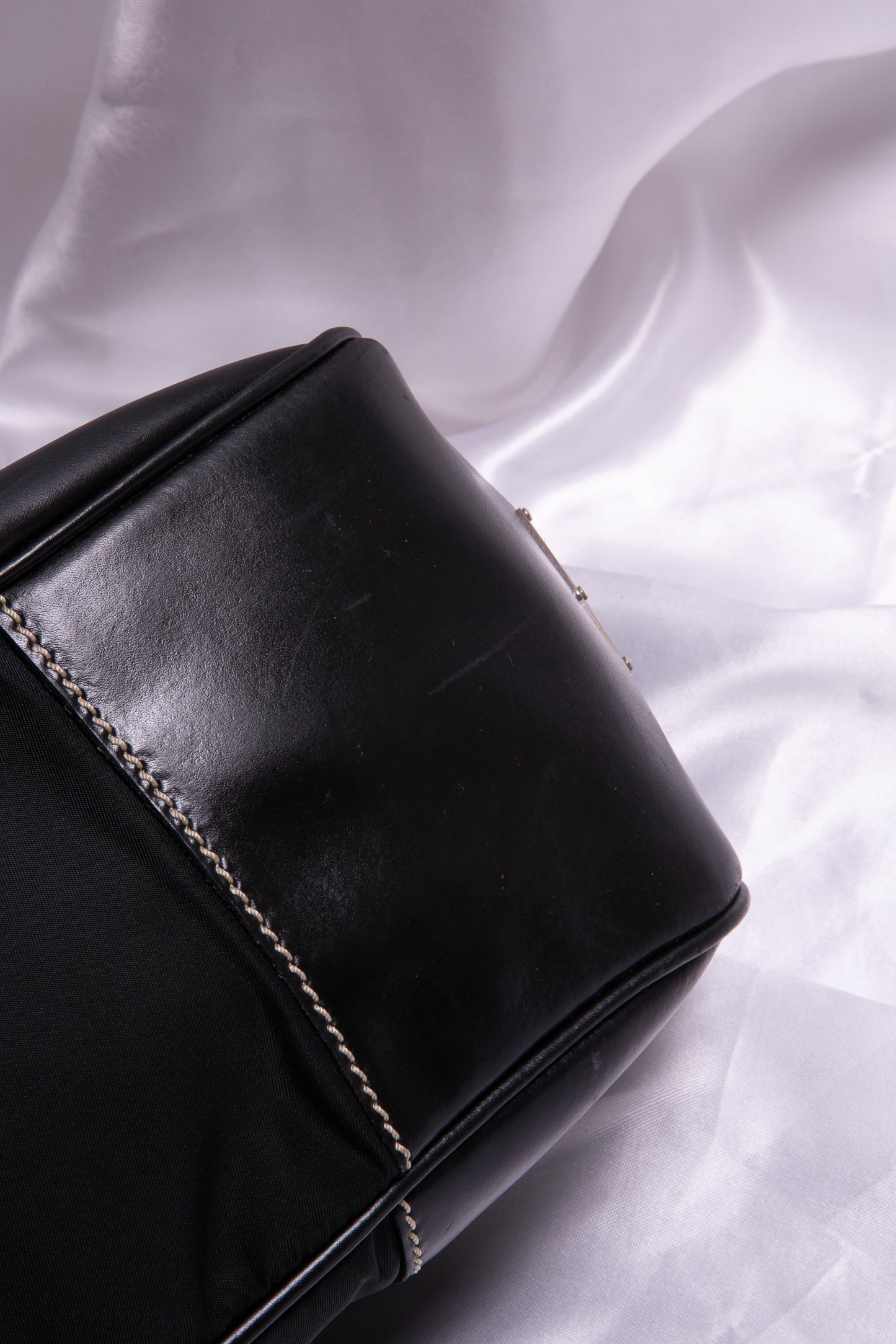 PRADA Nylon Moon Shoulder Bag