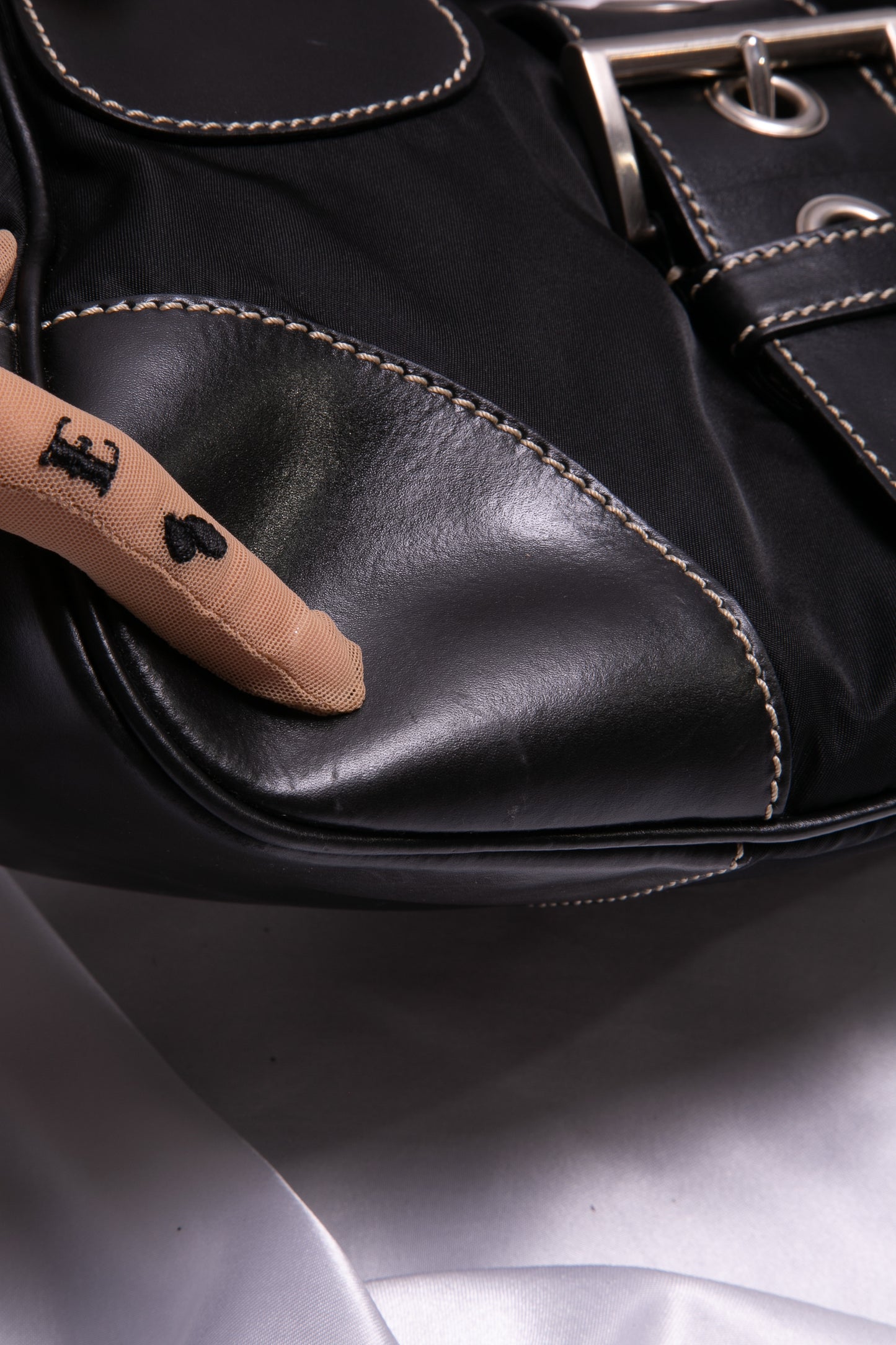 PRADA Nylon Moon Shoulder Bag