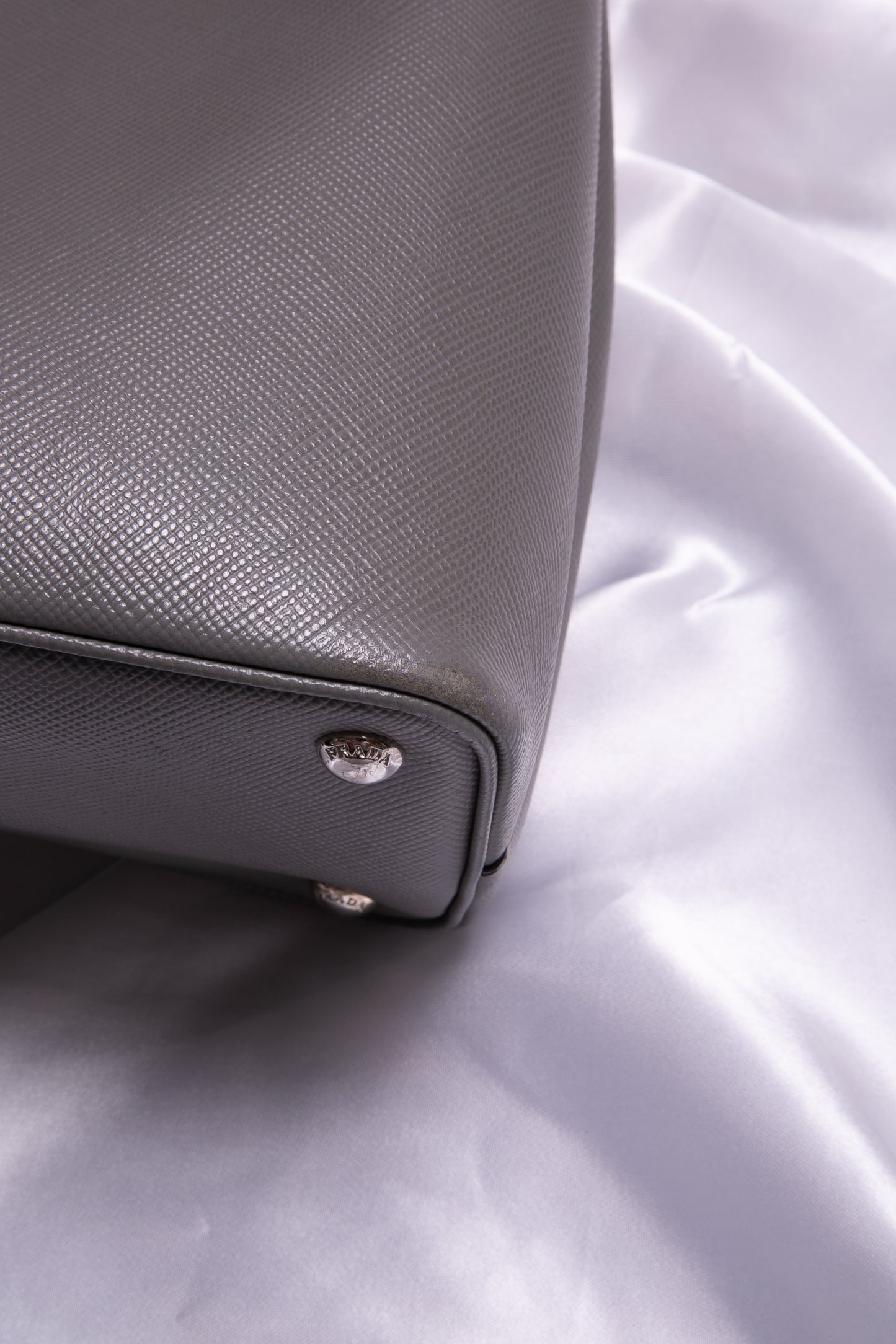 PRADA Saffiano Cuir Medium Double Bag