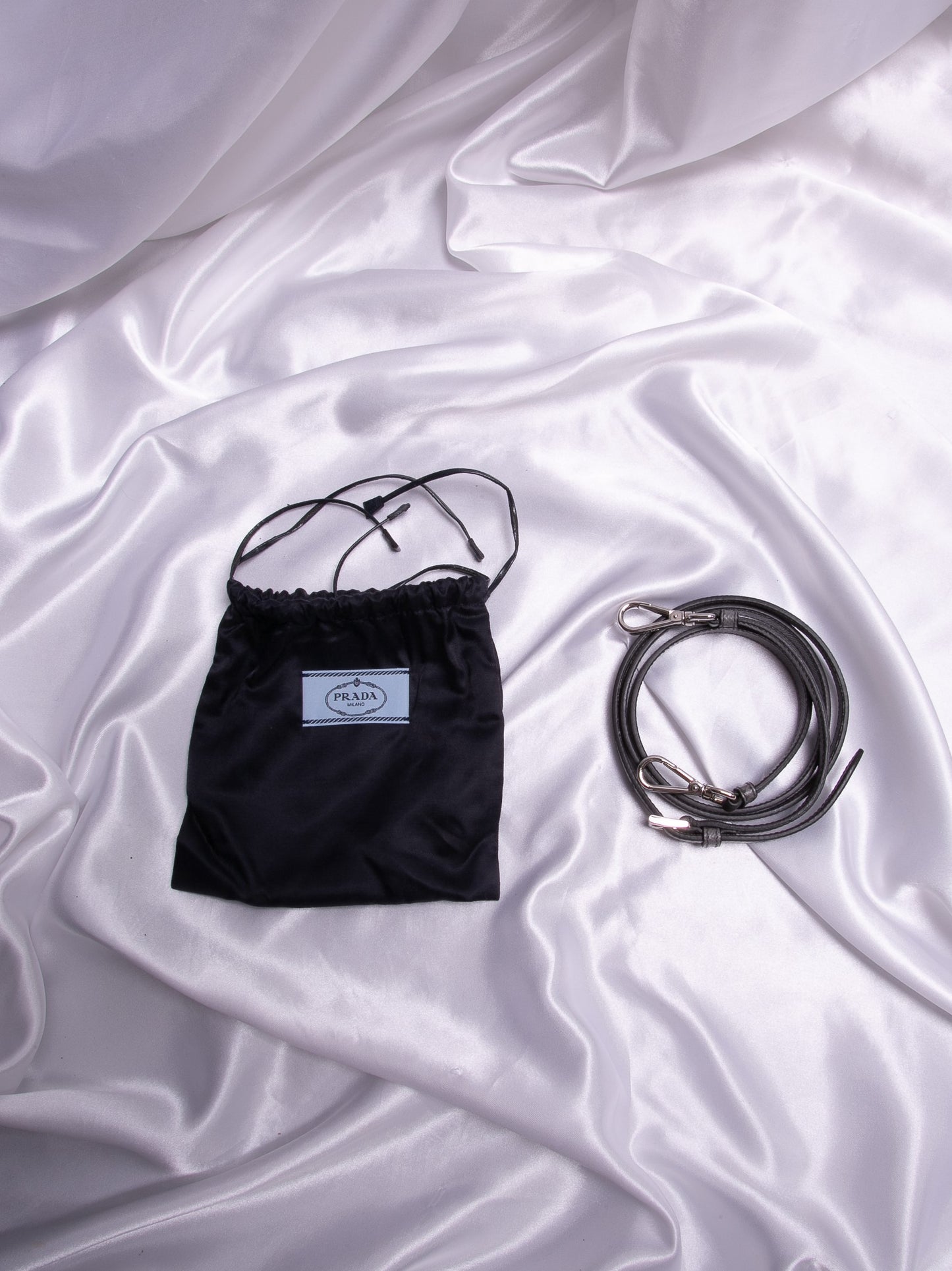 PRADA Saffiano Cuir Medium Double Bag