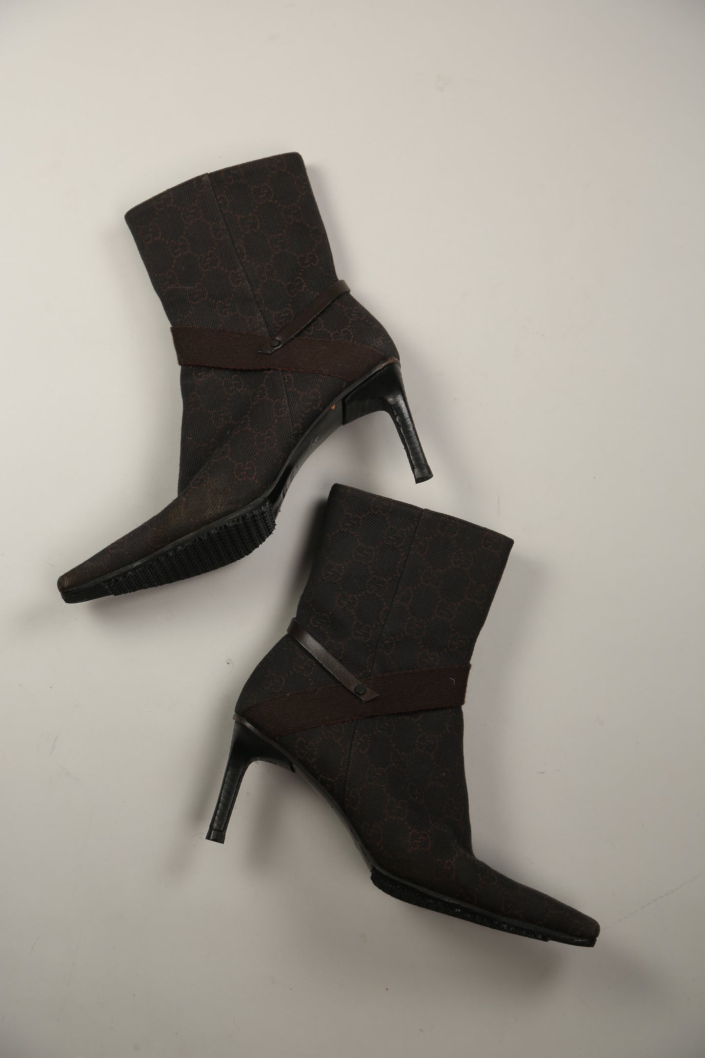 GUCCI GG Monogram Ankle Boots